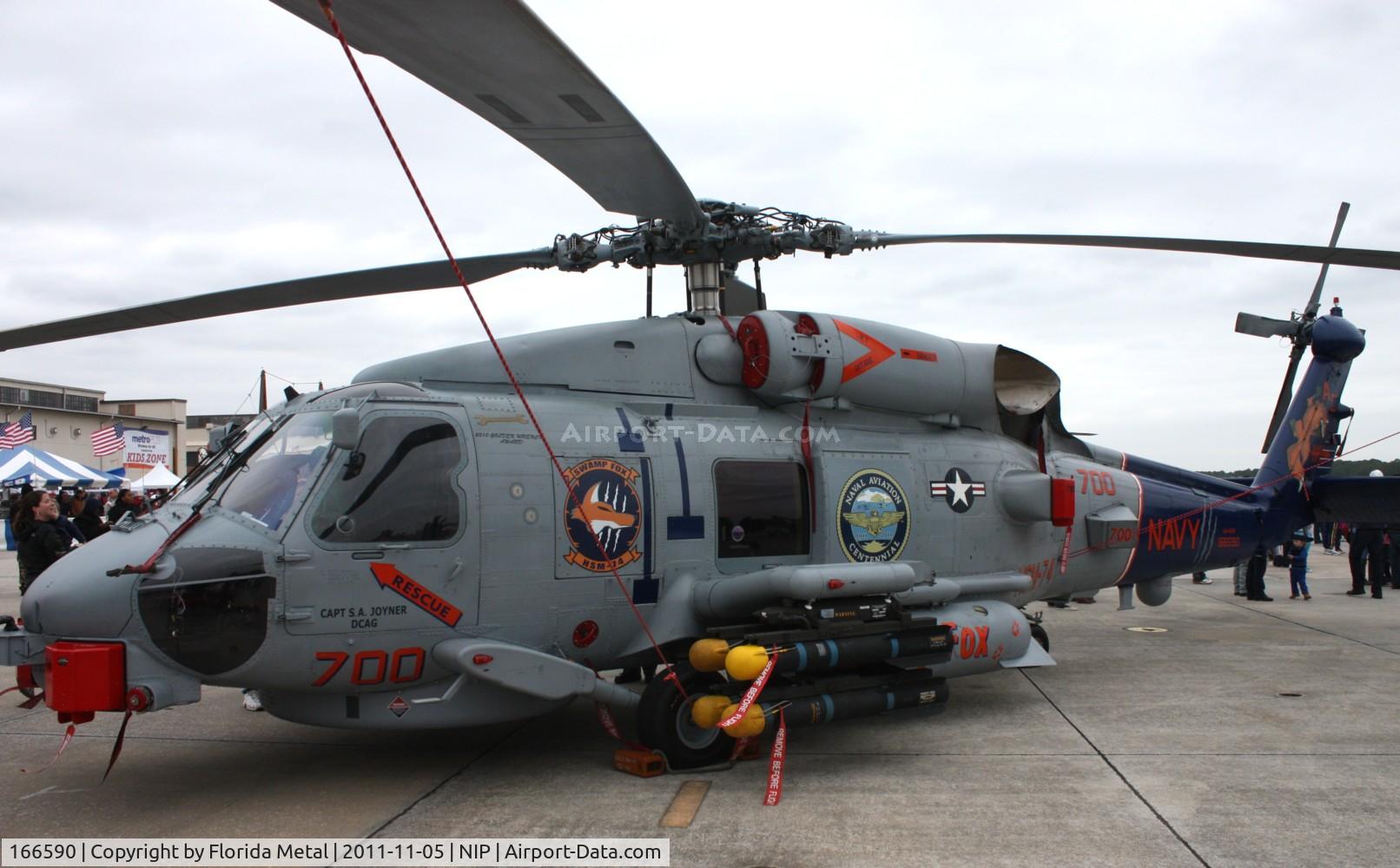 166590, Sikorsky MH-60R Strikehawk C/N 70-3430, Swamp Fox