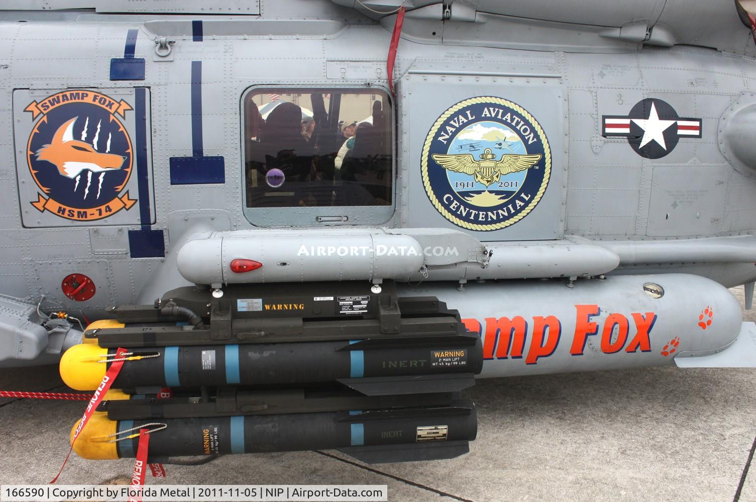 166590, Sikorsky MH-60R Strikehawk C/N 70-3430, Swamp Fox