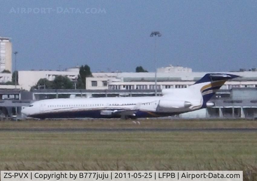 ZS-PVX, 1982 Boeing 727-2N6 RE C/N 22825, on transit at Le Bourget