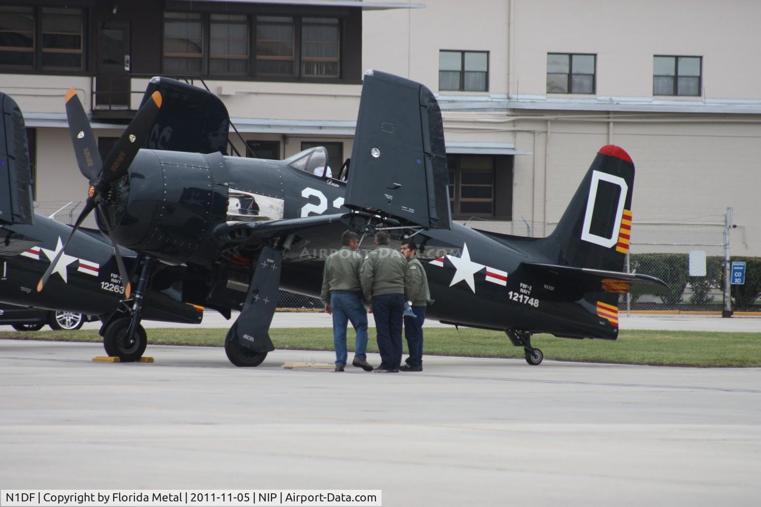 N1DF, 1948 Grumman F8F-2 (G58) Bearcat C/N D.1122, Bearcat
