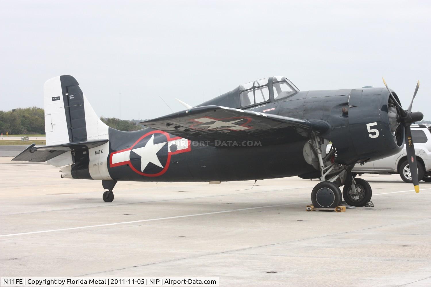 N11FE, 1945 General Motors FM-2 Wildcat C/N 5734, FM-2 Wildcat