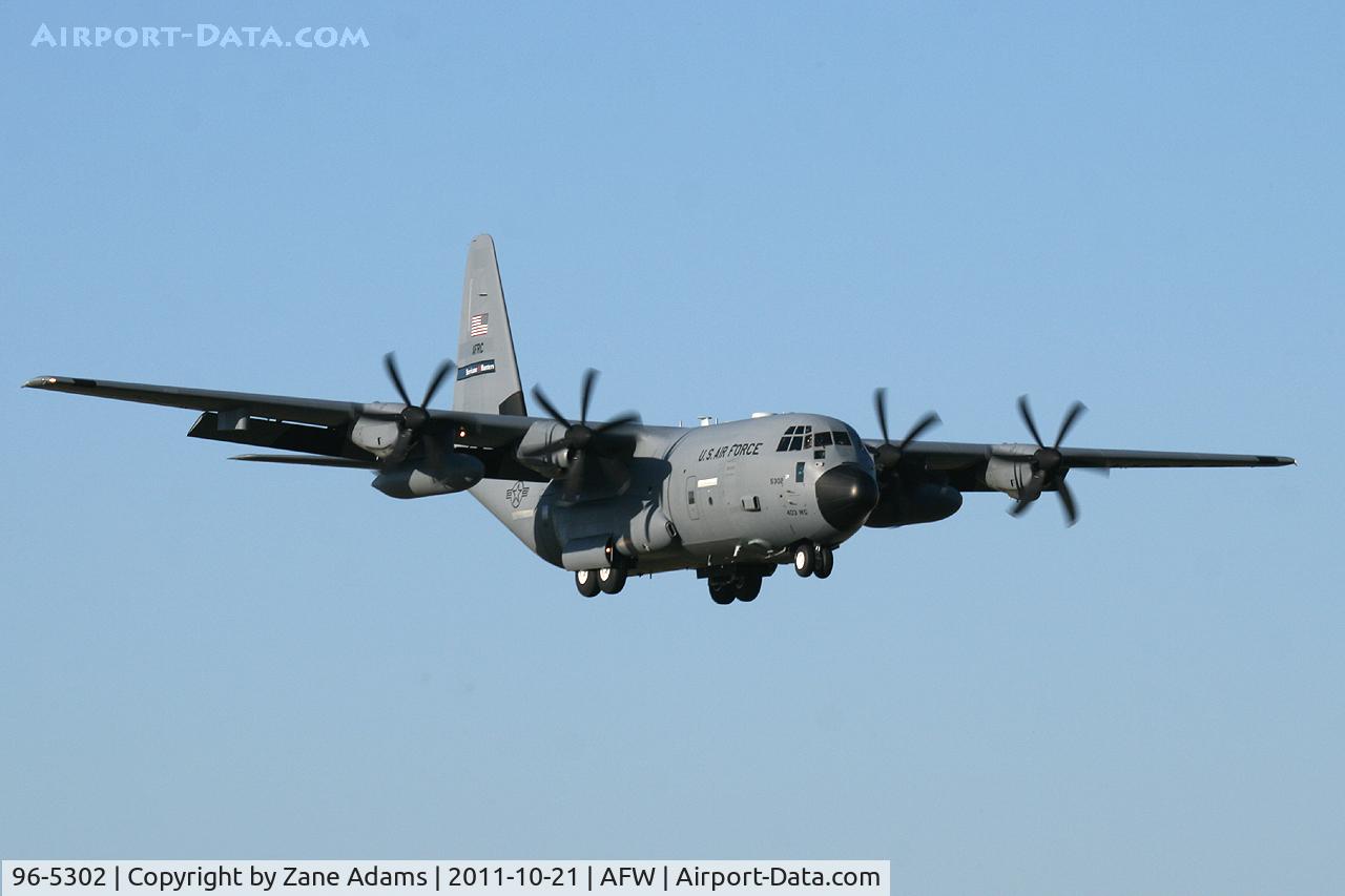 96-5302, 1996 Lockheed Martin WC-130J Hercules C/N 382-5453, At the 2011 Alliance Airshow - Fort Worth, TX