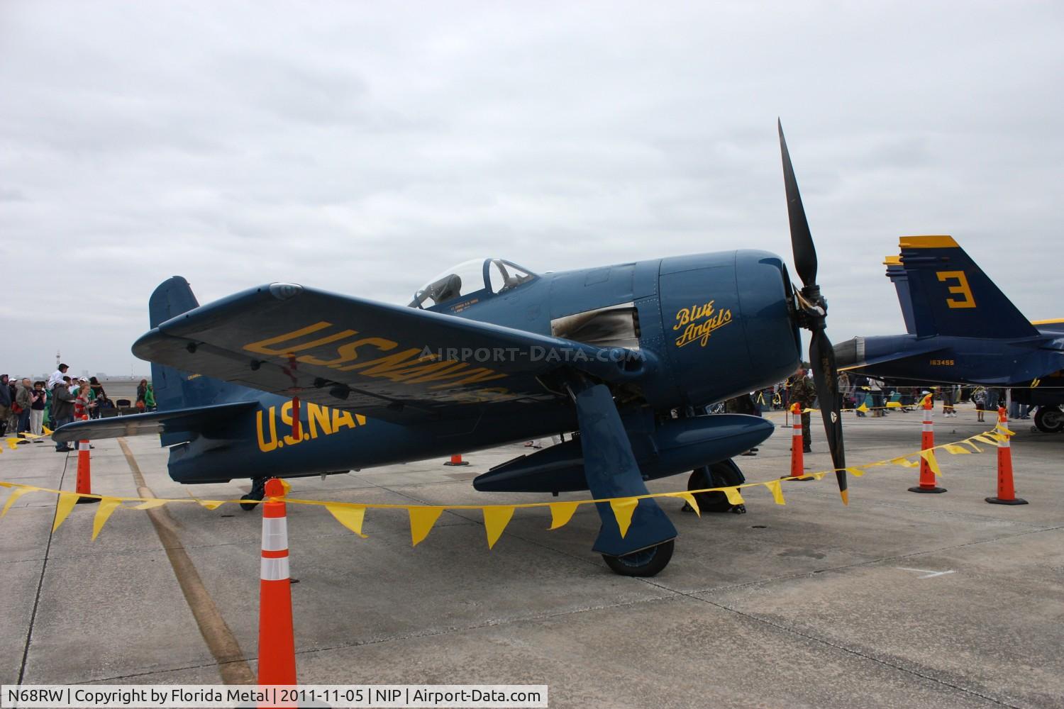 N68RW, 1947 Grumman F8F-2 (G58) Bearcat C/N D.1162, Bearcat