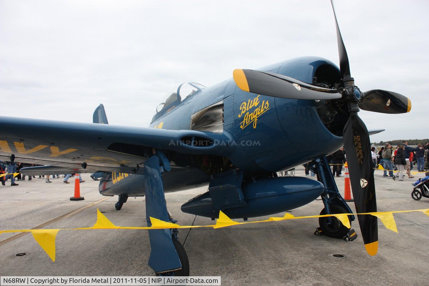 N68RW, 1947 Grumman F8F-2 (G58) Bearcat C/N D.1162, Bearcat