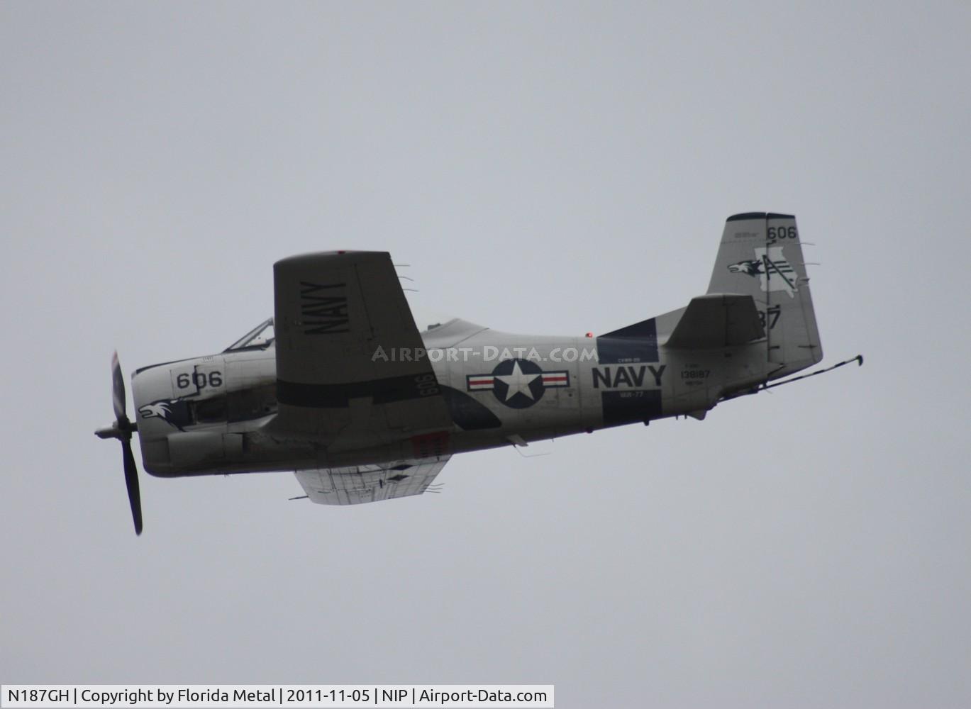 N187GH, 1954 North American T-28C Trojan C/N 200-258 (138187), T-28C