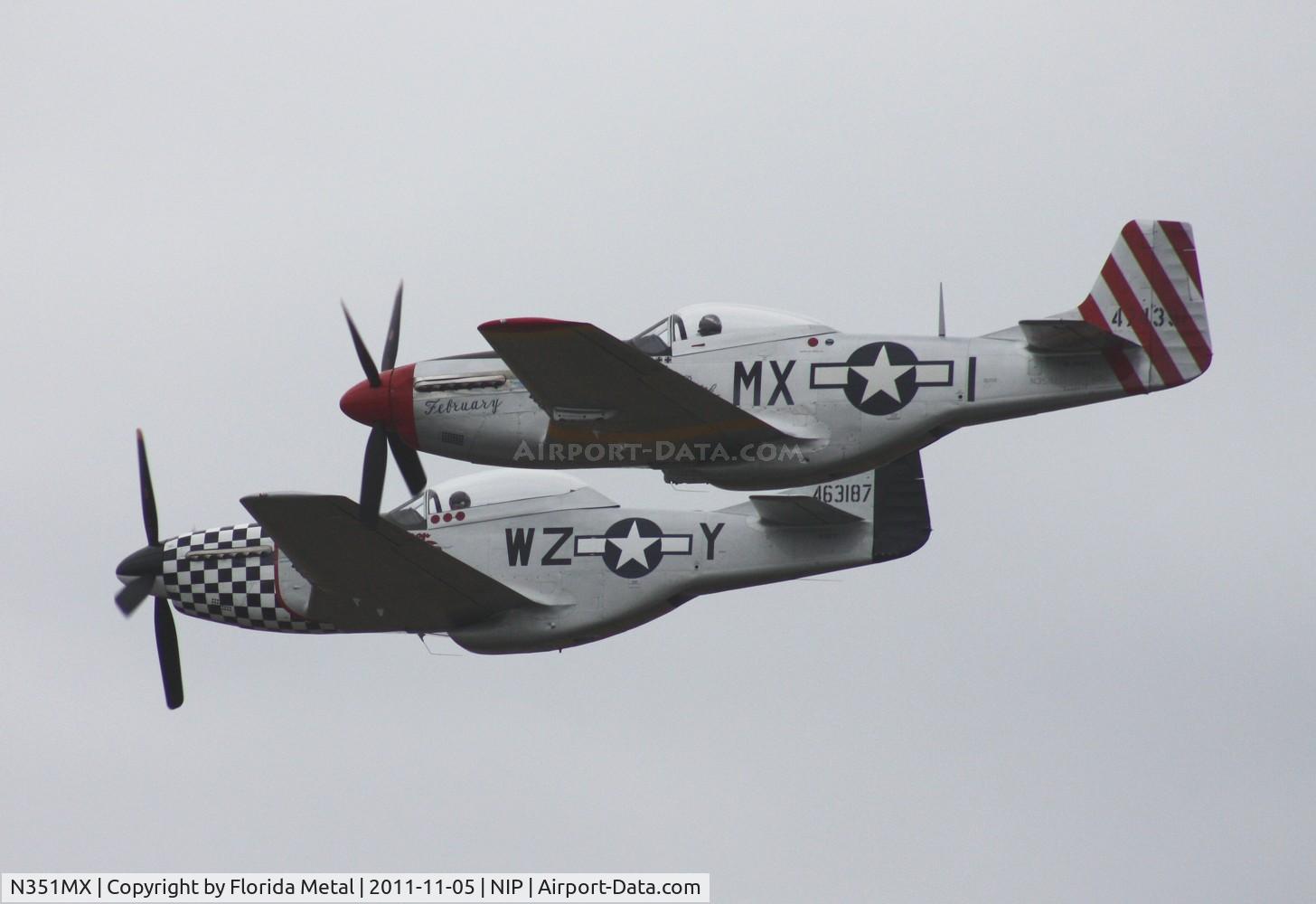 N351MX, 1944 North American P-51D Mustang C/N 122-40931 (44-74391), The Horsemen