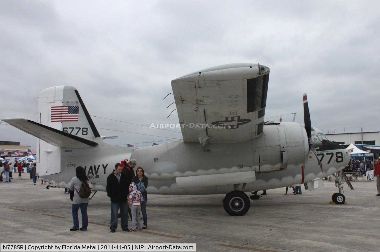 N778SR, 1955 Grumman TF-1(C-1A) Trader C/N 31, Mudflap Girl