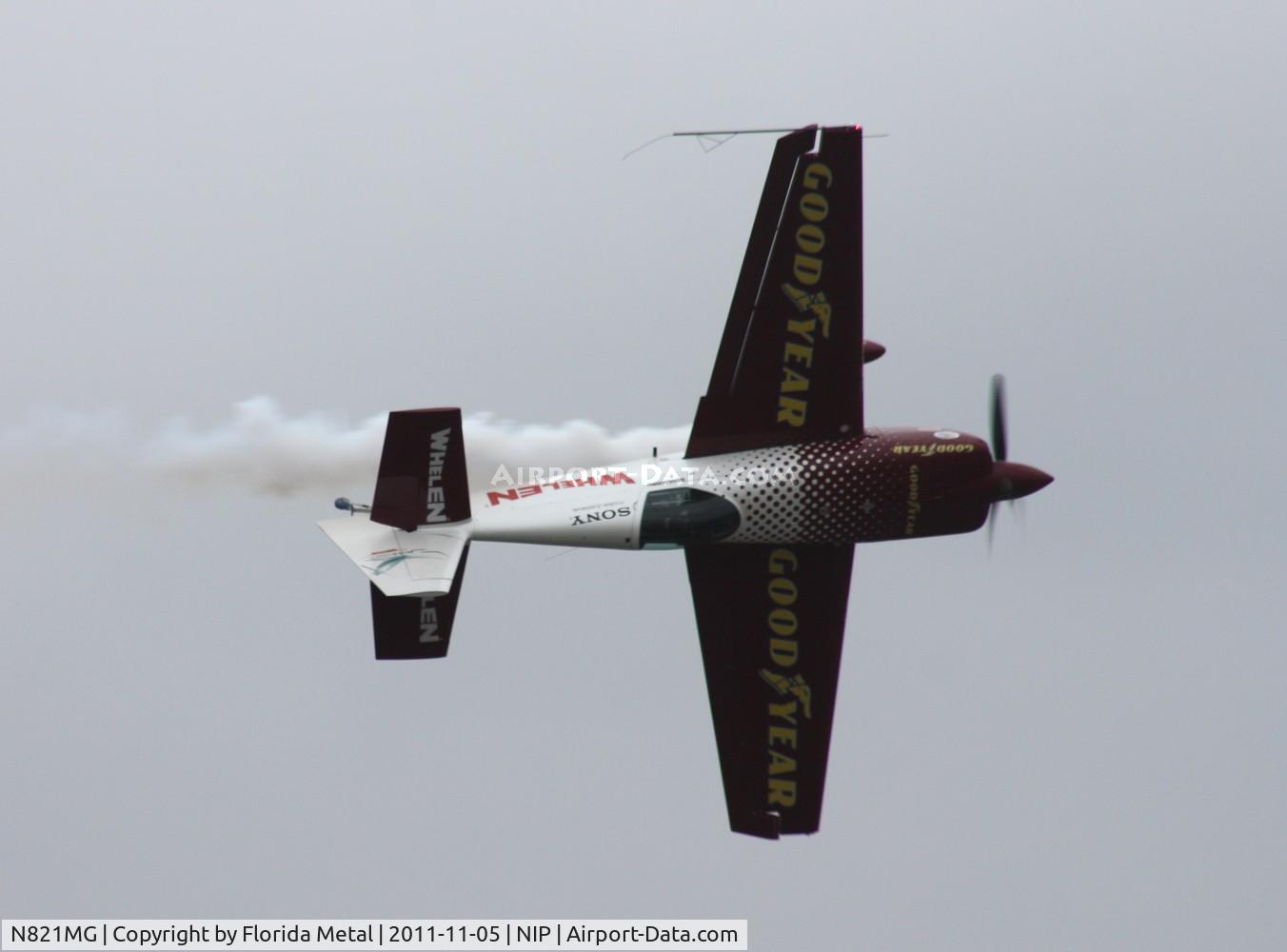 N821MG, 2009 Extra EA-300SC C/N SC010, Michael Goulian