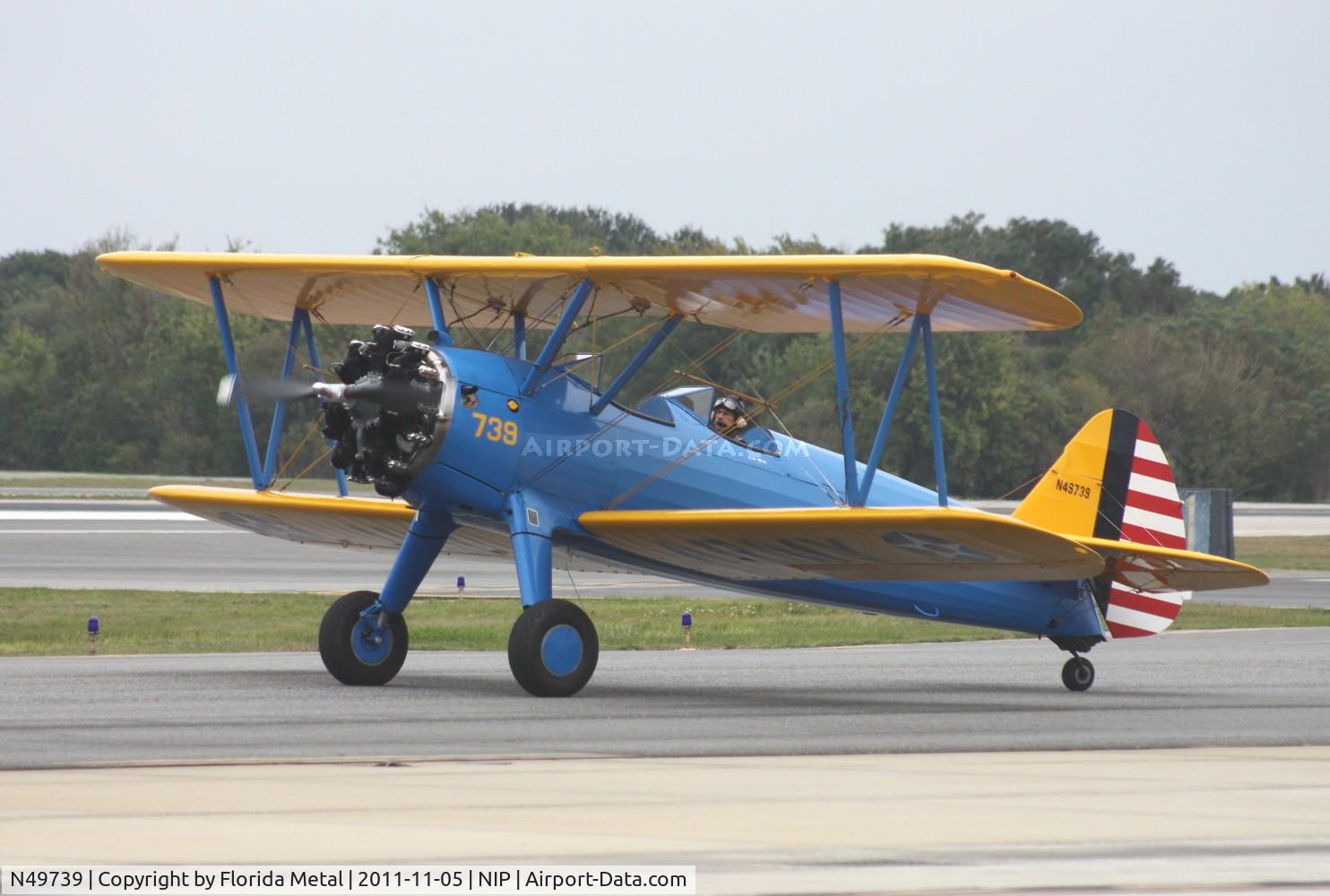 N49739, 1943 Boeing A75N1(PT17) C/N 75-4462, John Mohr