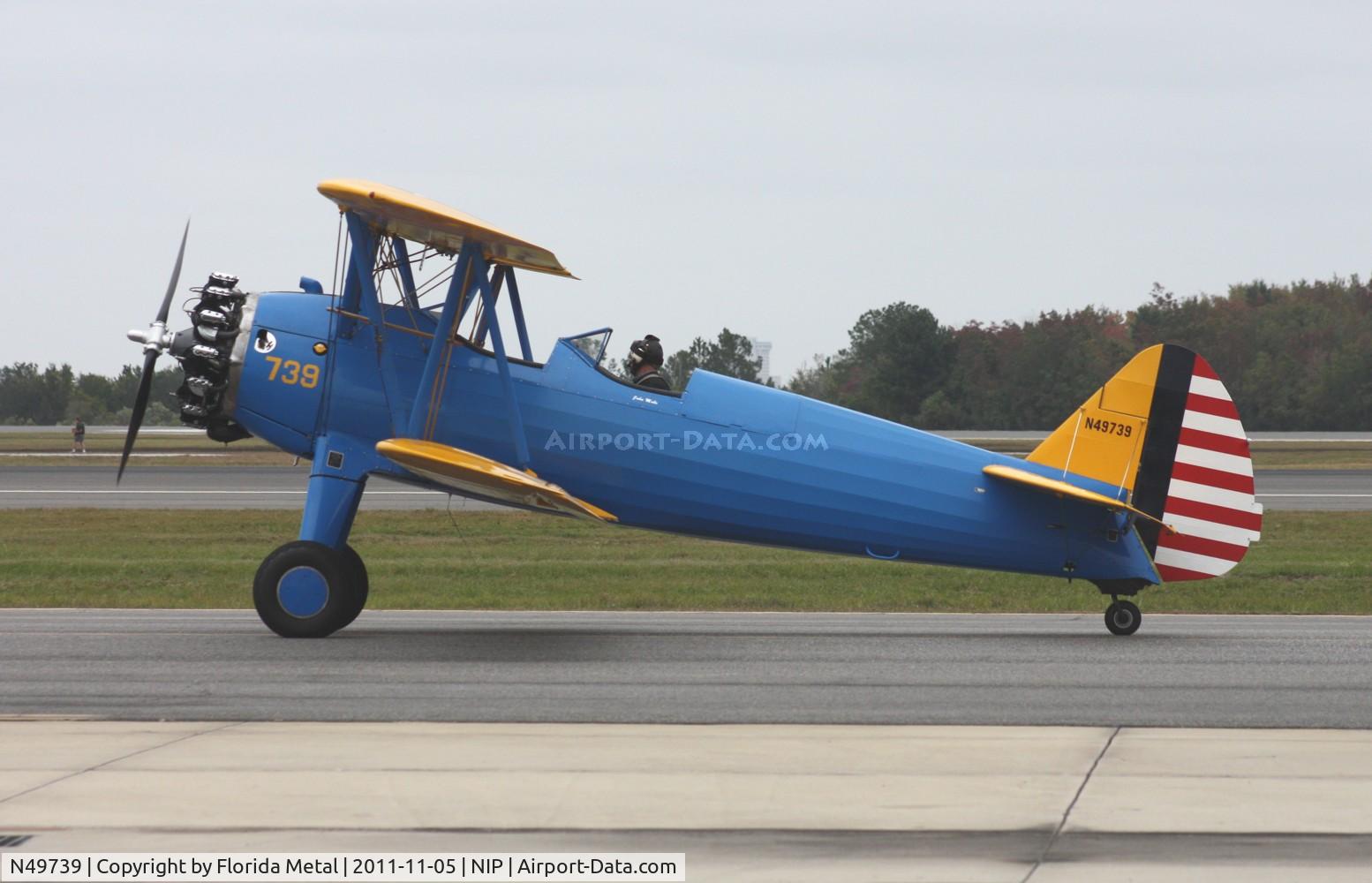 N49739, 1943 Boeing A75N1(PT17) C/N 75-4462, John Mohr