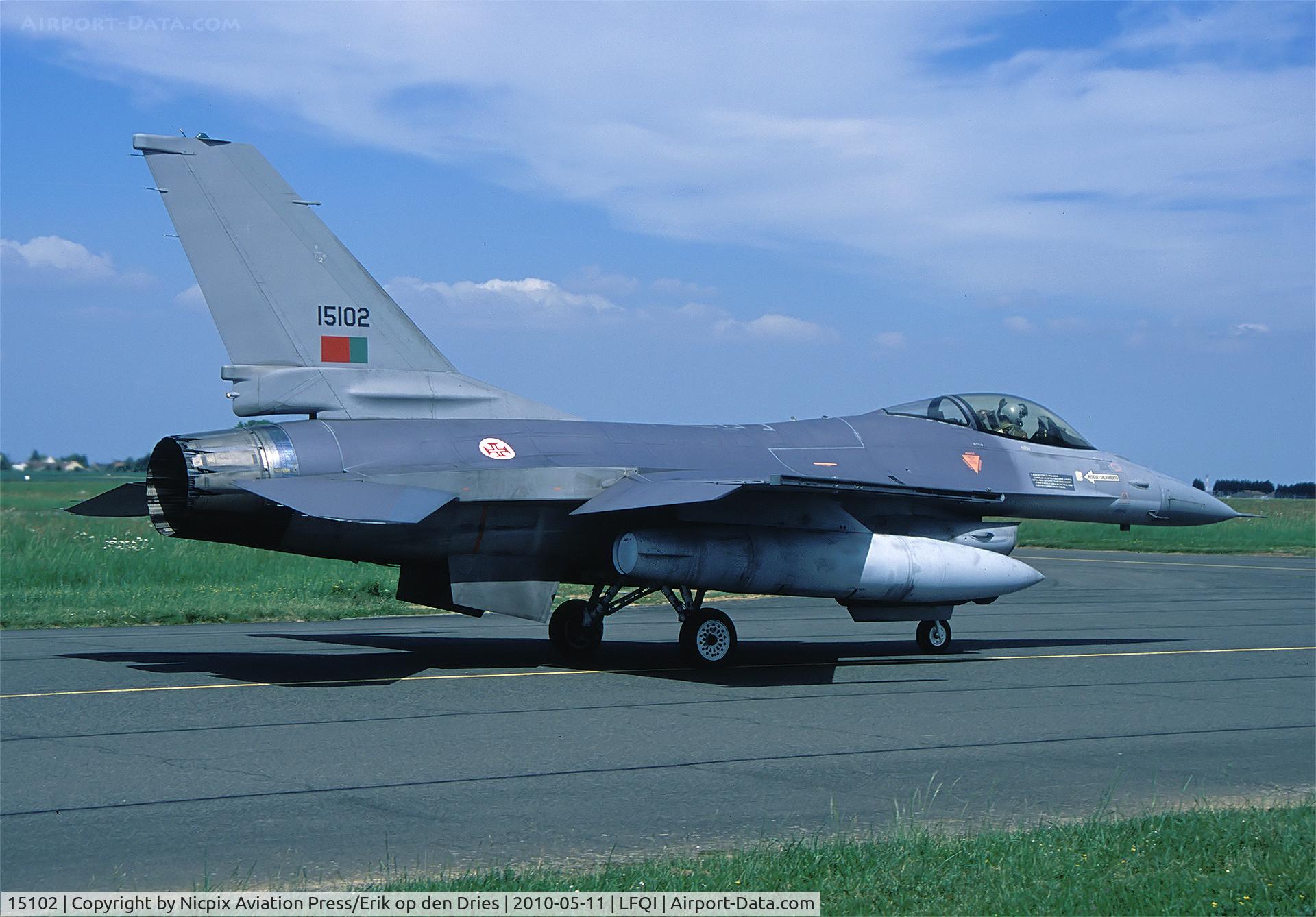 15102, Lockheed F-16AM Fighting Falcon C/N AA-2, Portugal sent a large delegation to the NTM-2011. 15102 was one of them.