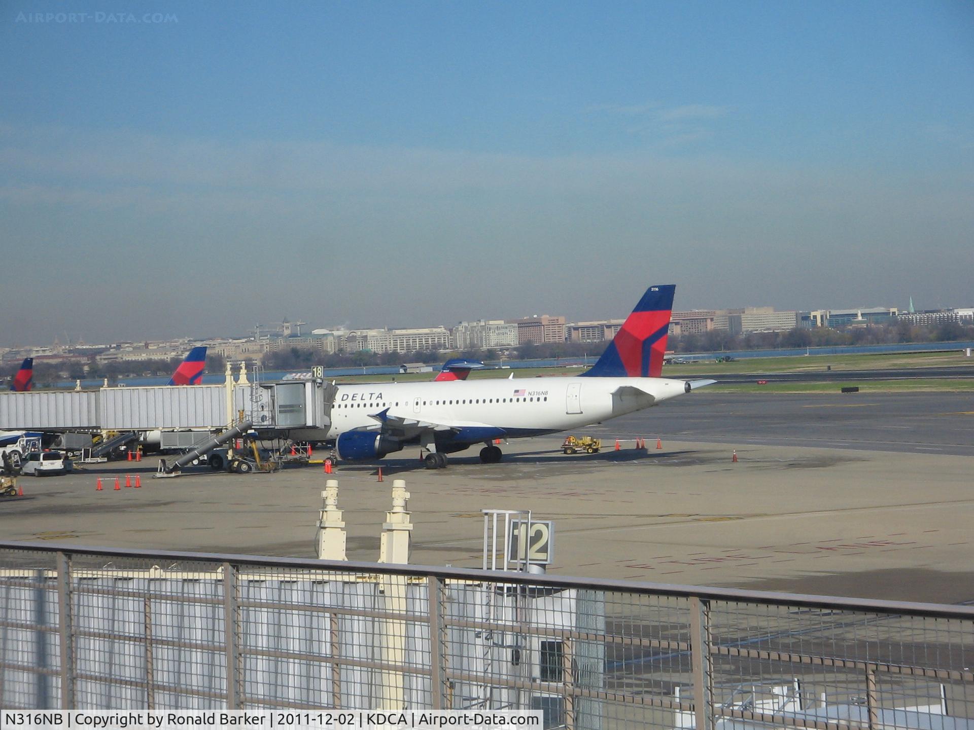 N316NB, 2000 Airbus A319-114 C/N 1249, DCA, VA