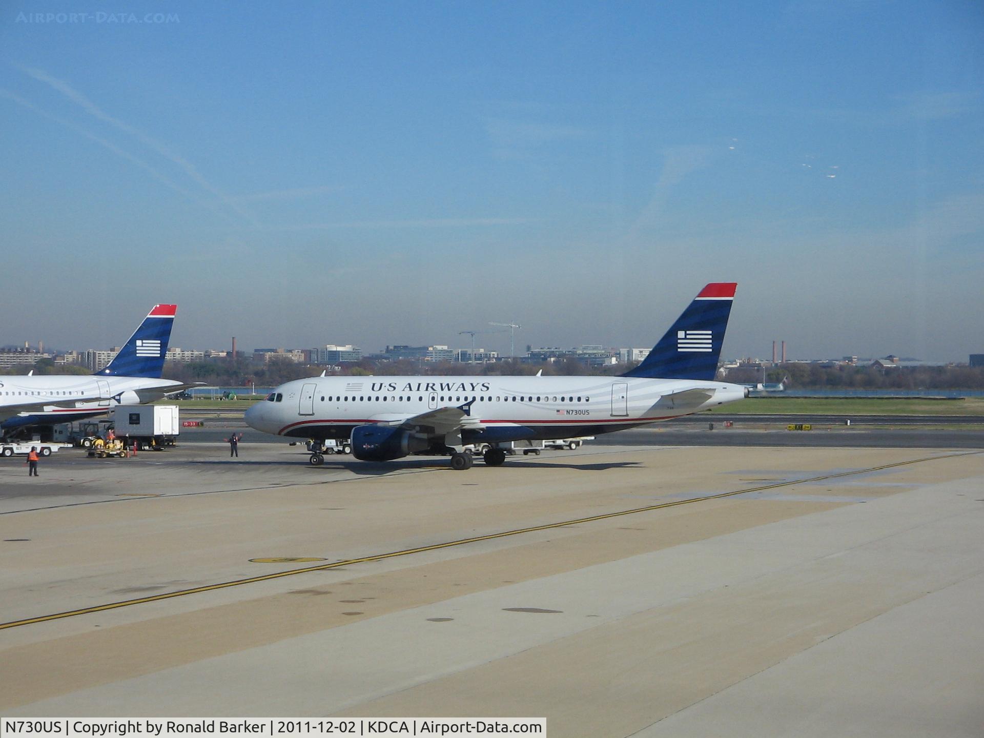 N730US, 2000 Airbus A319-112 C/N 1182, DCA, VA