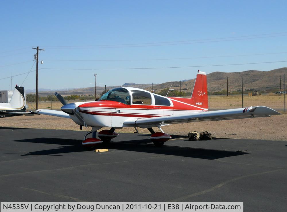N4535V, 1979 Grumman American AA-5B Tiger C/N AA5B1272, On the ramp at Casparis Airport in Alpine, Texas