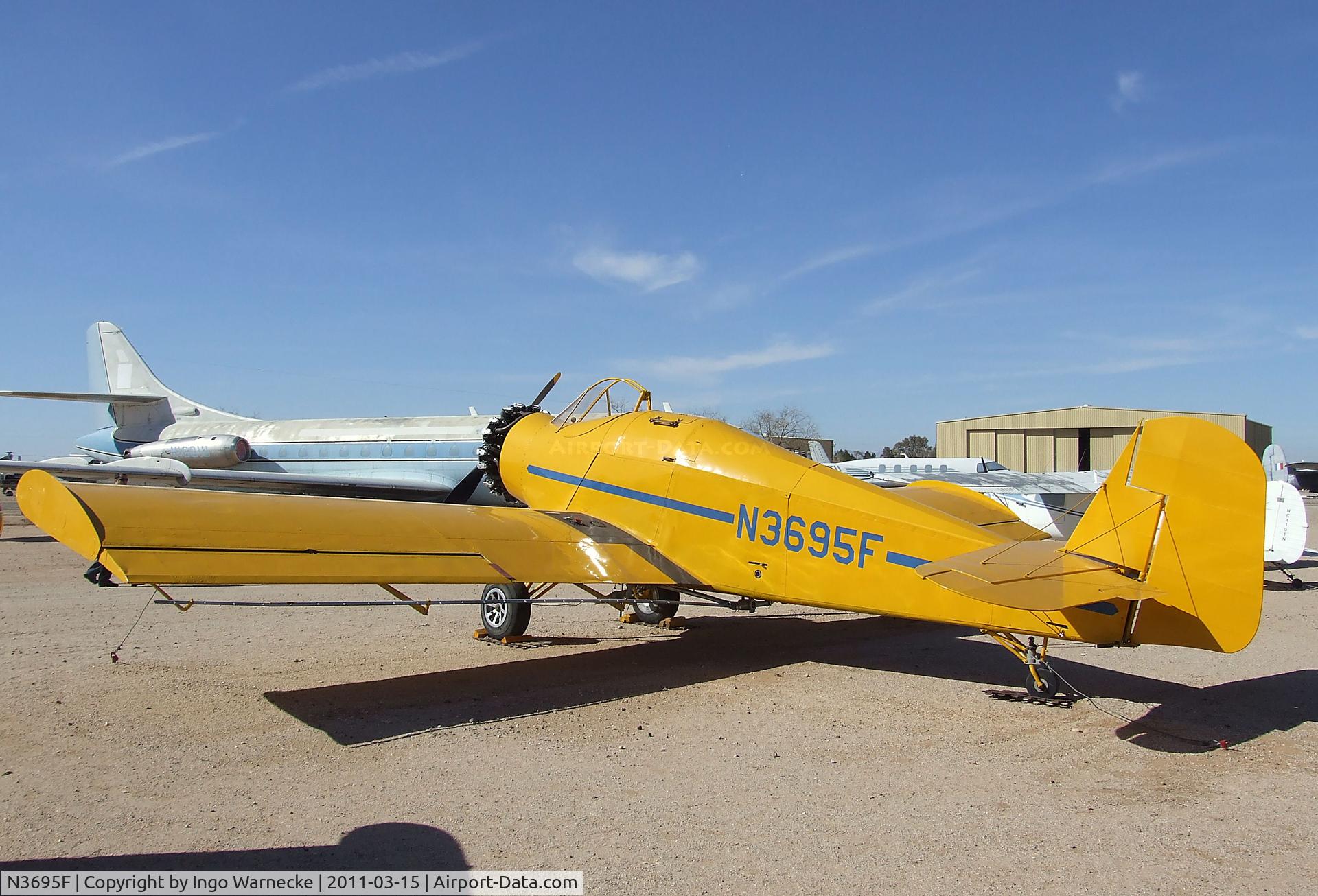 N3695F, 1959 Snow S2A C/N 1010, Snow S-2A at the Pima Air & Space Museum, Tucson AZ