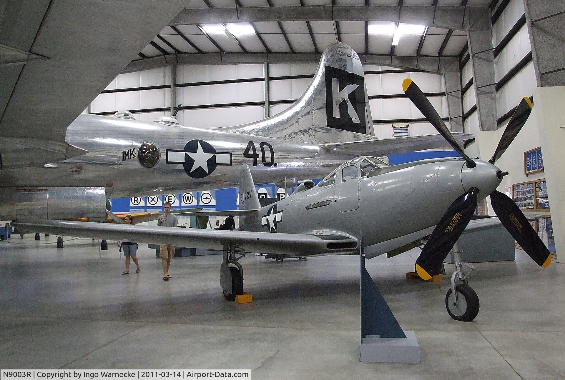 N9003R, 1943 Bell P-63E-1-BE Kingcobra C/N 4311727 (400 FAHo), Bell P-63E Kingcobra at the Pima Air & Space Museum, Tucson AZ