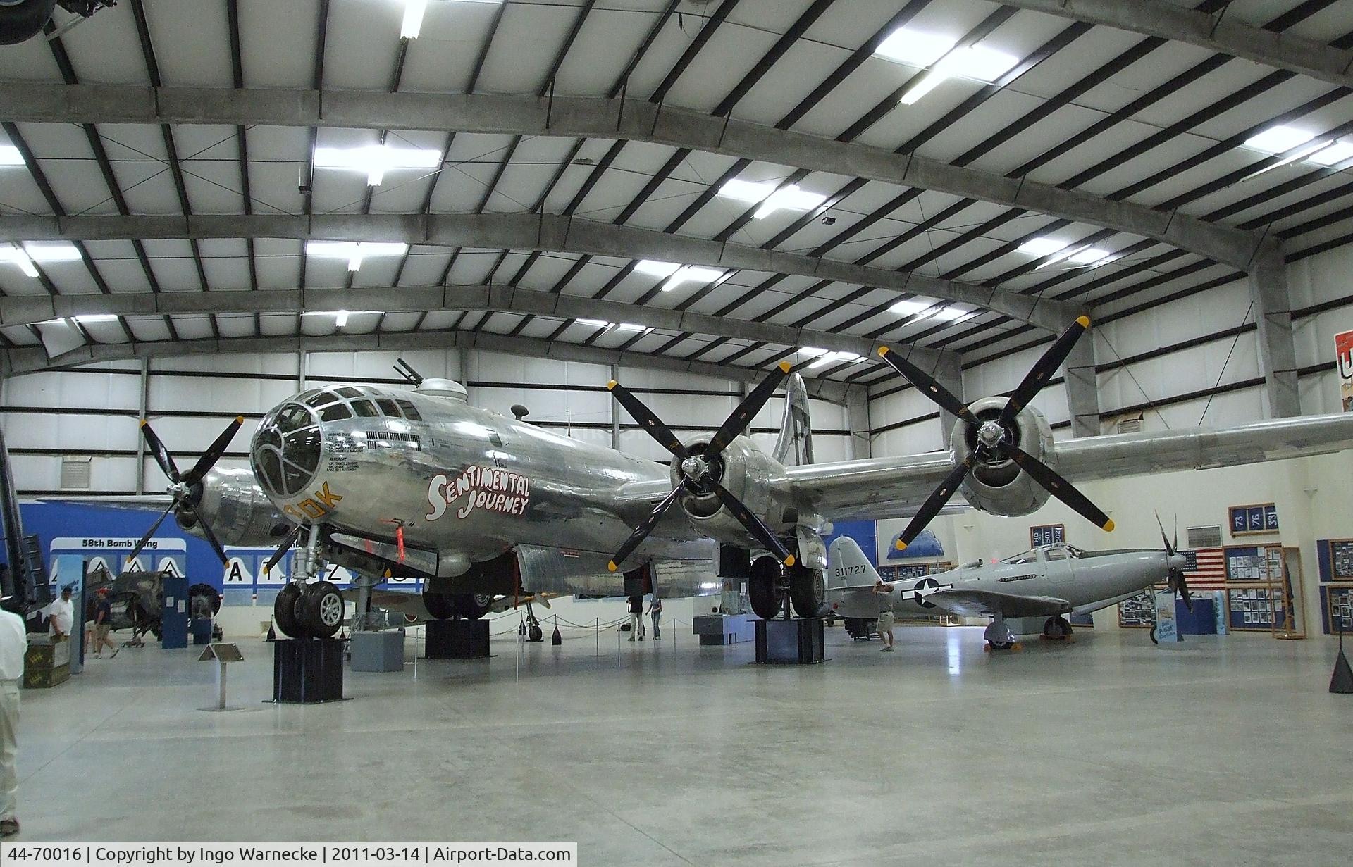 44-70016, 1944 Boeing TB-29-75-BW Superfortress C/N 10848, Boeing TB-29 Superfortress at the Pima Air & Space Museum, Tucson AZ