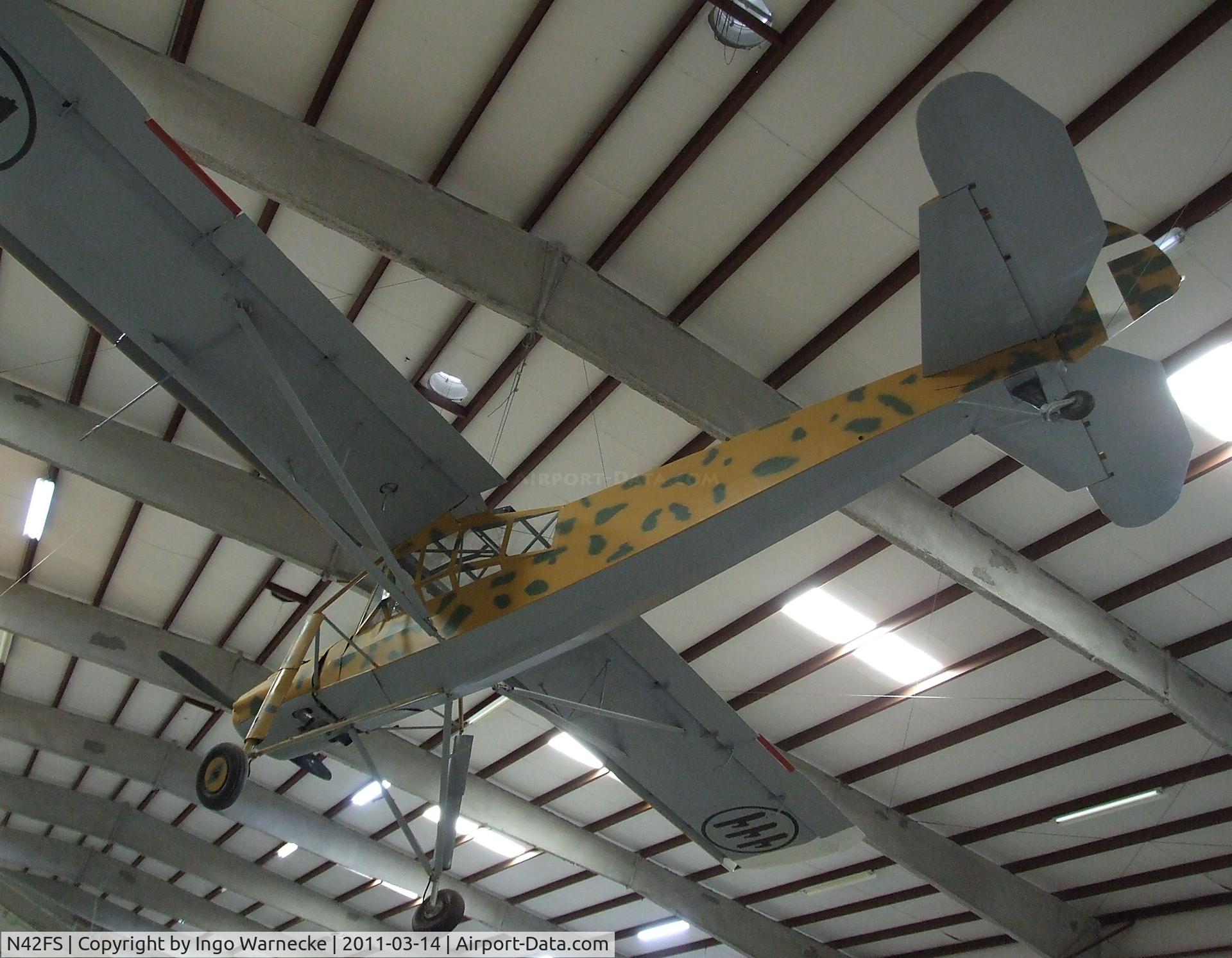 N42FS, 1942 Morane-Saulnier Fieseler Fi-156C C/N 724, Fieseler (Morane-Saulnier) Fi 156C Storch at the Pima Air & Space Museum, Tucson AZ