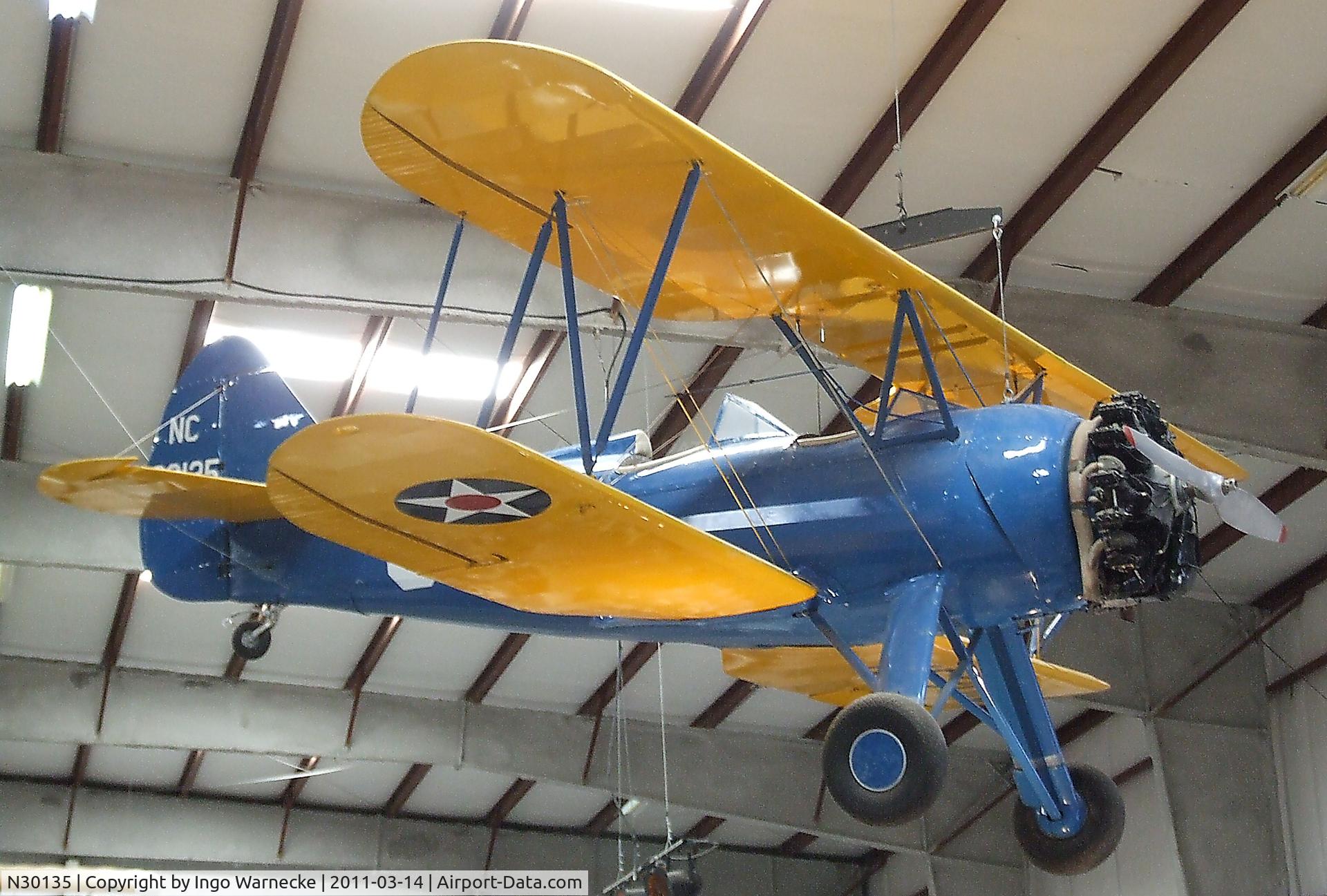 N30135, Waco UPF-7 C/N 5532, Waco UPF-7 at the Pima Air & Space Museum, Tucson AZ