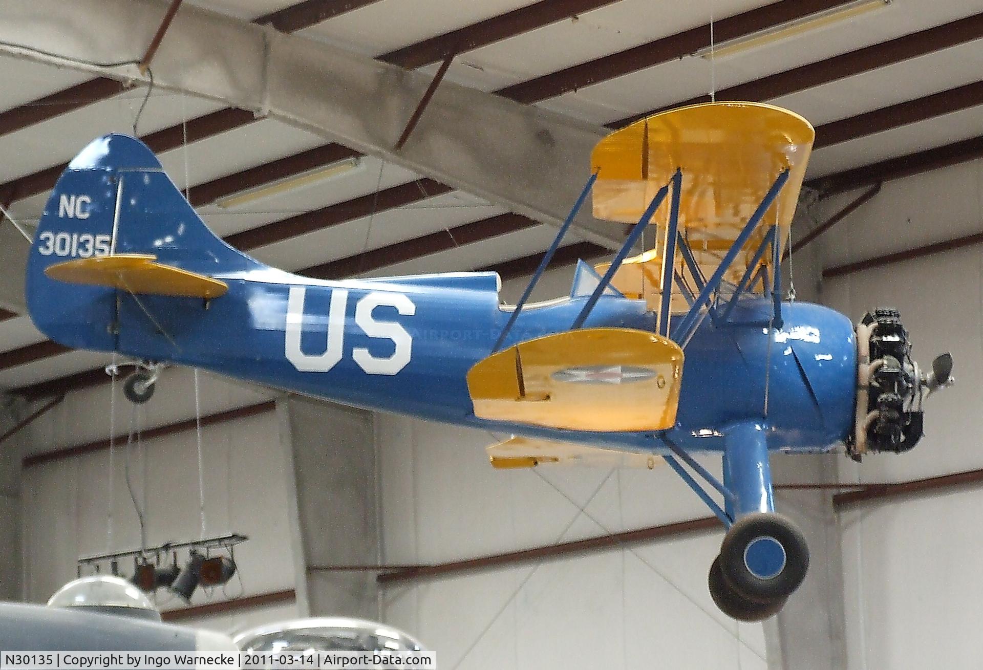 N30135, Waco UPF-7 C/N 5532, Waco UPF-7 at the Pima Air & Space Museum, Tucson AZ