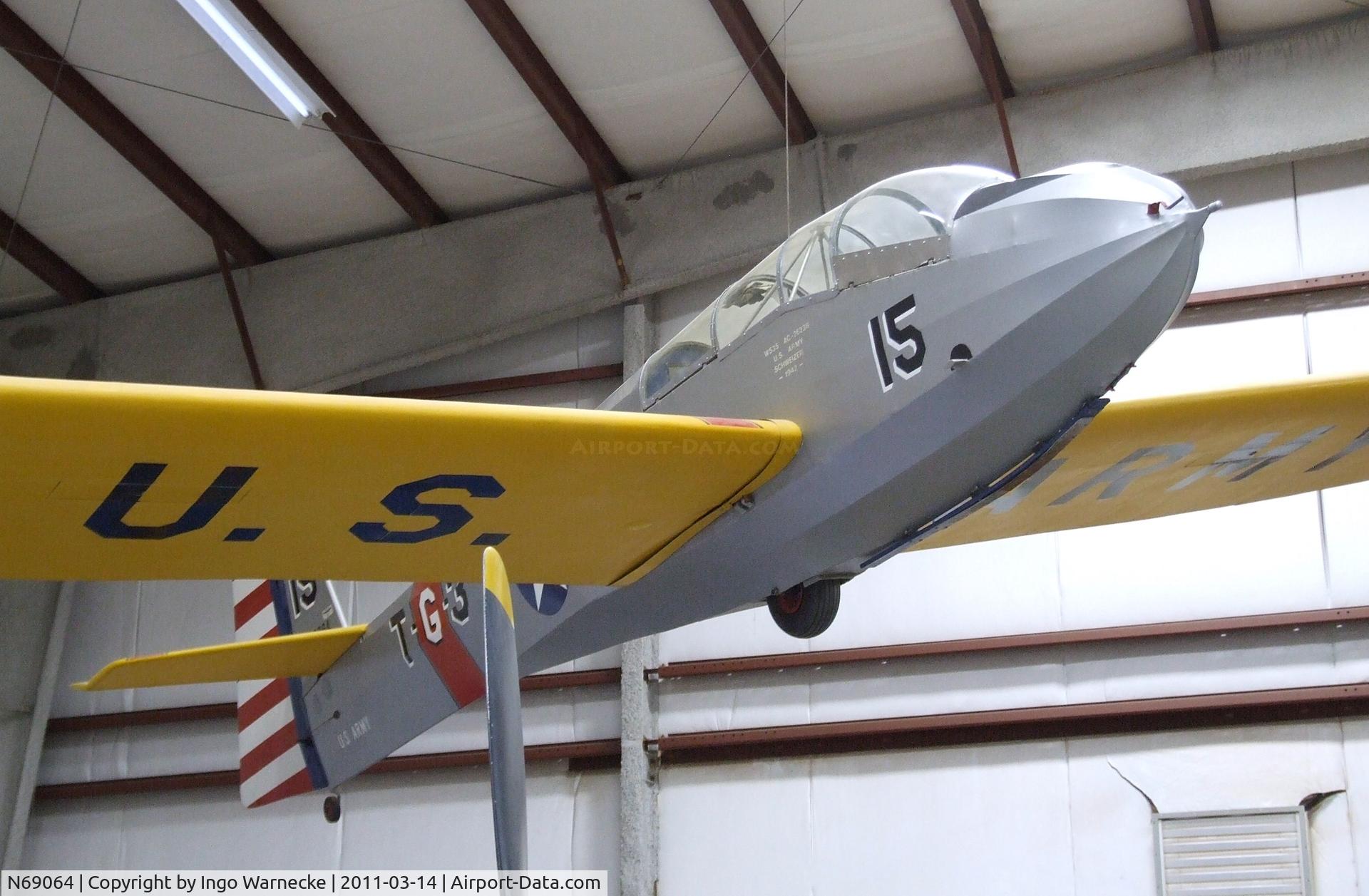 N69064, Schweizer TG-3A C/N 15, Schweizer TG-3A at the Pima Air & Space Museum, Tucson AZ