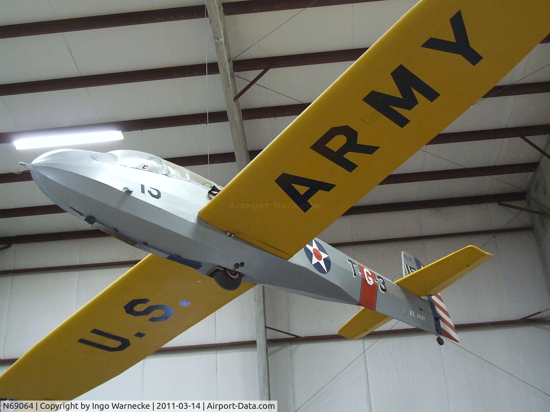 N69064, Schweizer TG-3A C/N 15, Schweizer TG-3A at the Pima Air & Space Museum, Tucson AZ