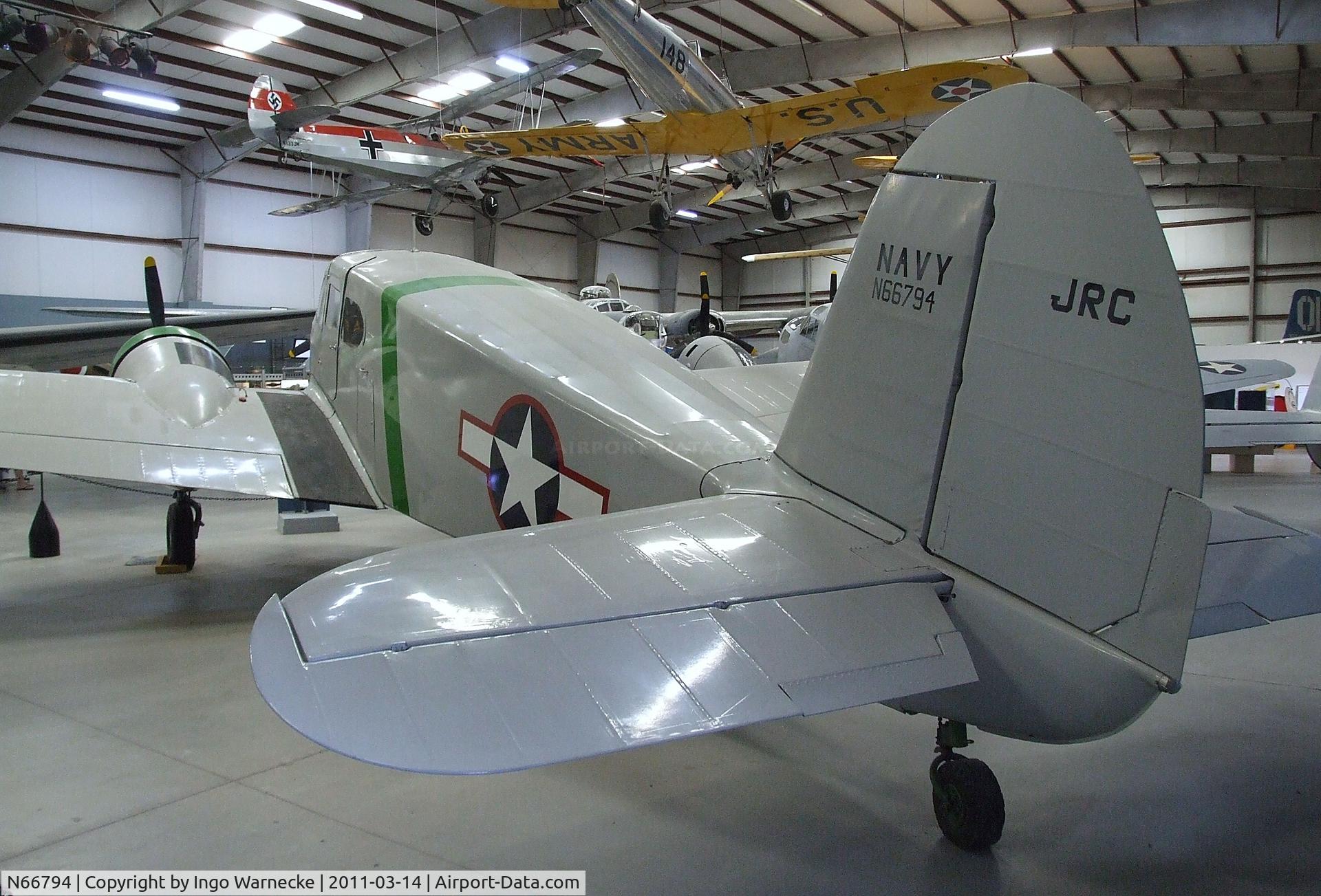 N66794, Cessna UC-78C (T-50) Bobcat Bobcat C/N 4153, Cessna T-50 (UC-78B Bobcat) at the Pima Air & Space Museum, Tucson AZ