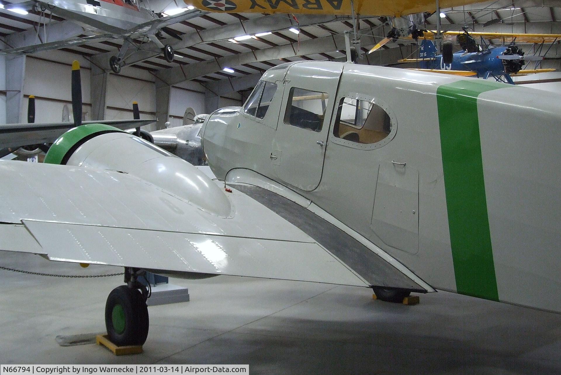 N66794, Cessna UC-78C (T-50) Bobcat Bobcat C/N 4153, Cessna T-50 (UC-78B Bobcat) at the Pima Air & Space Museum, Tucson AZ