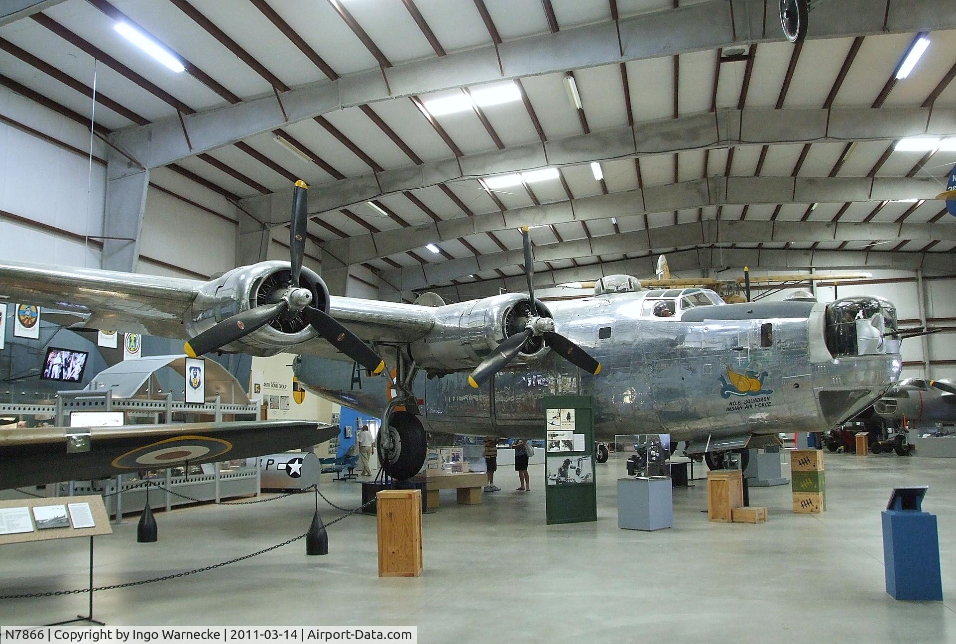 N7866, Convair B-24J C/N 44-44175, Consolidated B-24J Liberator at the Pima Air & Space Museum, Tucson AZ