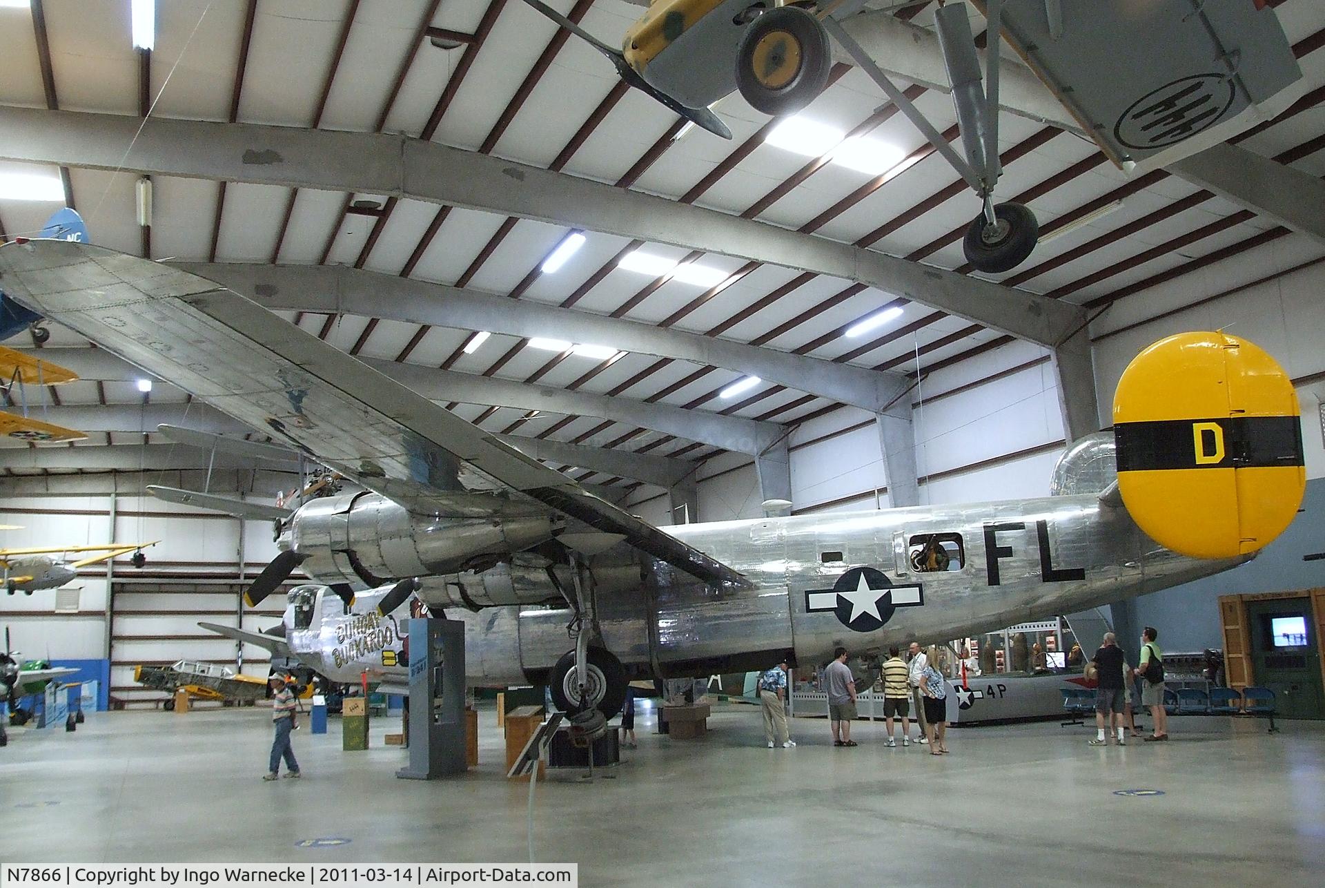 N7866, Convair B-24J C/N 44-44175, Consolidated B-24J Liberator at the Pima Air & Space Museum, Tucson AZ