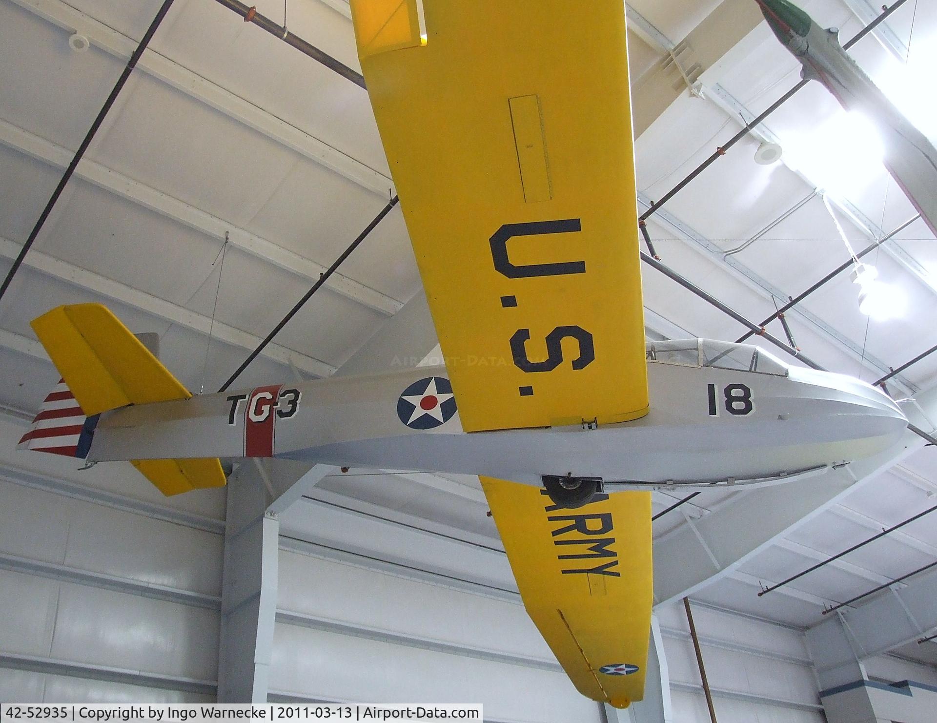 42-52935, Schweizer TG-3A C/N 15, Schweizer TG-3A at the CAF Arizona Wing Museum, Mesa AZ