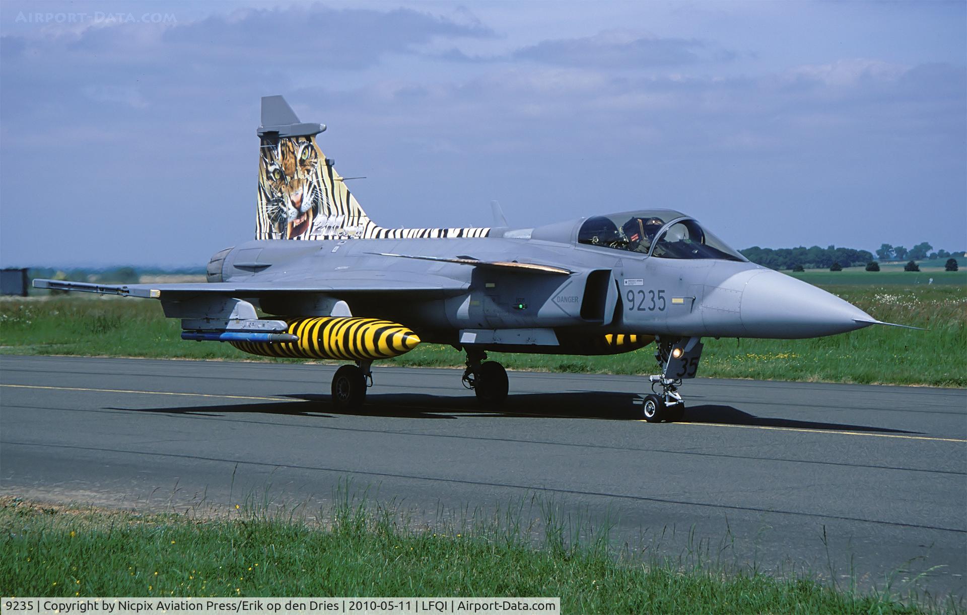 9235, Saab JAS-39C Gripen C/N 39235, Beautiful painted Czech AF JAS-39C Gripen at the 50th anniversary of the NATO Tigermeet.
