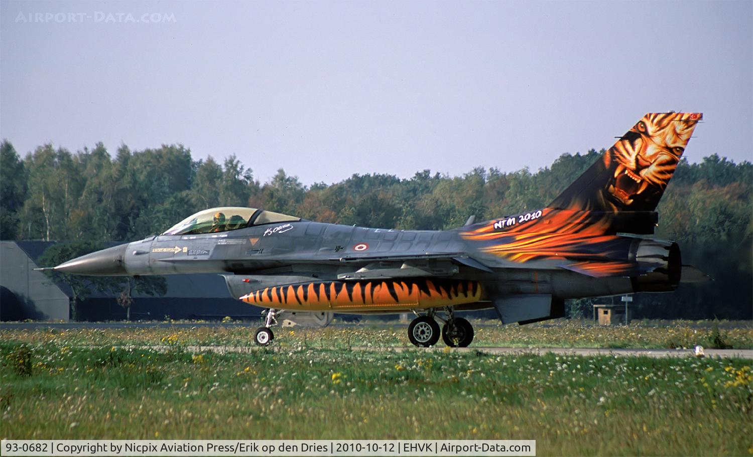 93-0682, TAI (Turkish Aerospace Industries) F-16C Fighting Falcon C/N HC-26, Turkish AF F-16C 93-0682 attended the 49th NTM at Volkel AB, The Netherlands.
