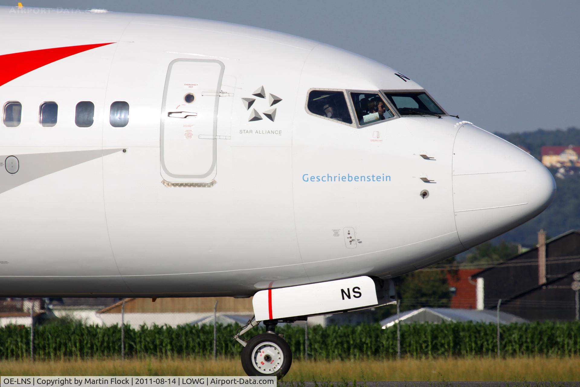 OE-LNS, 2005 Boeing 737-8Z9 C/N 34262, .....