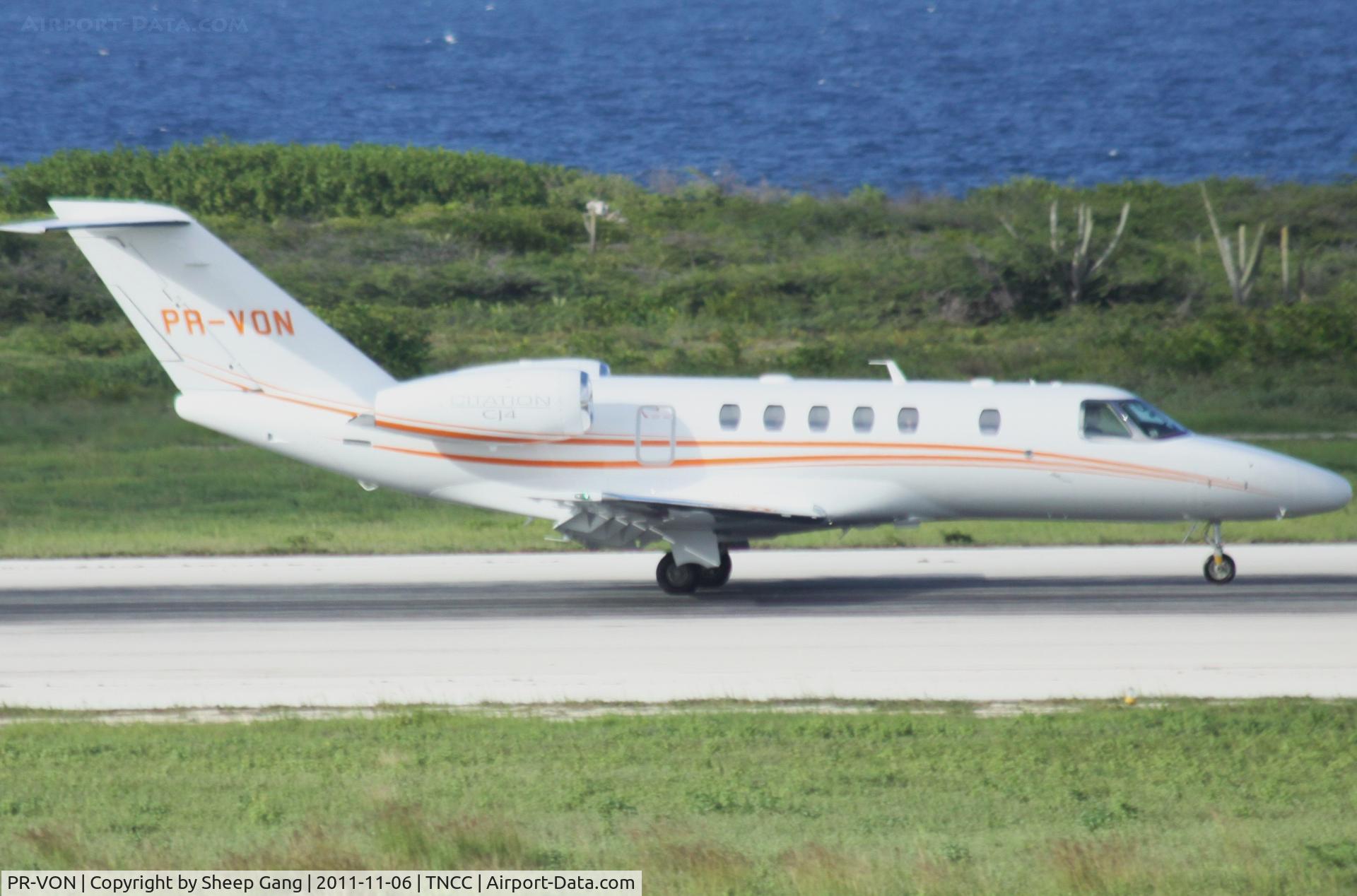 PR-VON, 2011 Cessna 525C CitationJet CJ4 C/N 525C-0036, PR-VON at TNCC