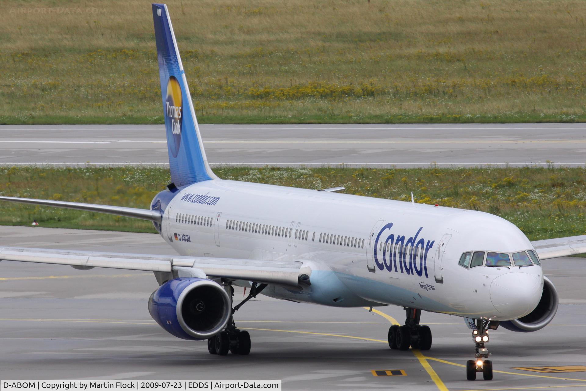 D-ABOM, 2000 Boeing 757-330 C/N 29022, .....