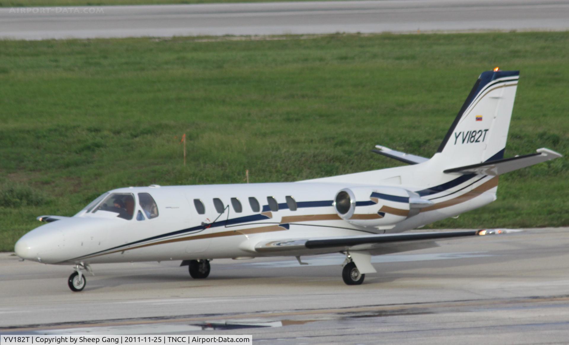 YV182T, 1980 Cessna 550 Citation II C/N 550-0167, Yv182T at TNCC