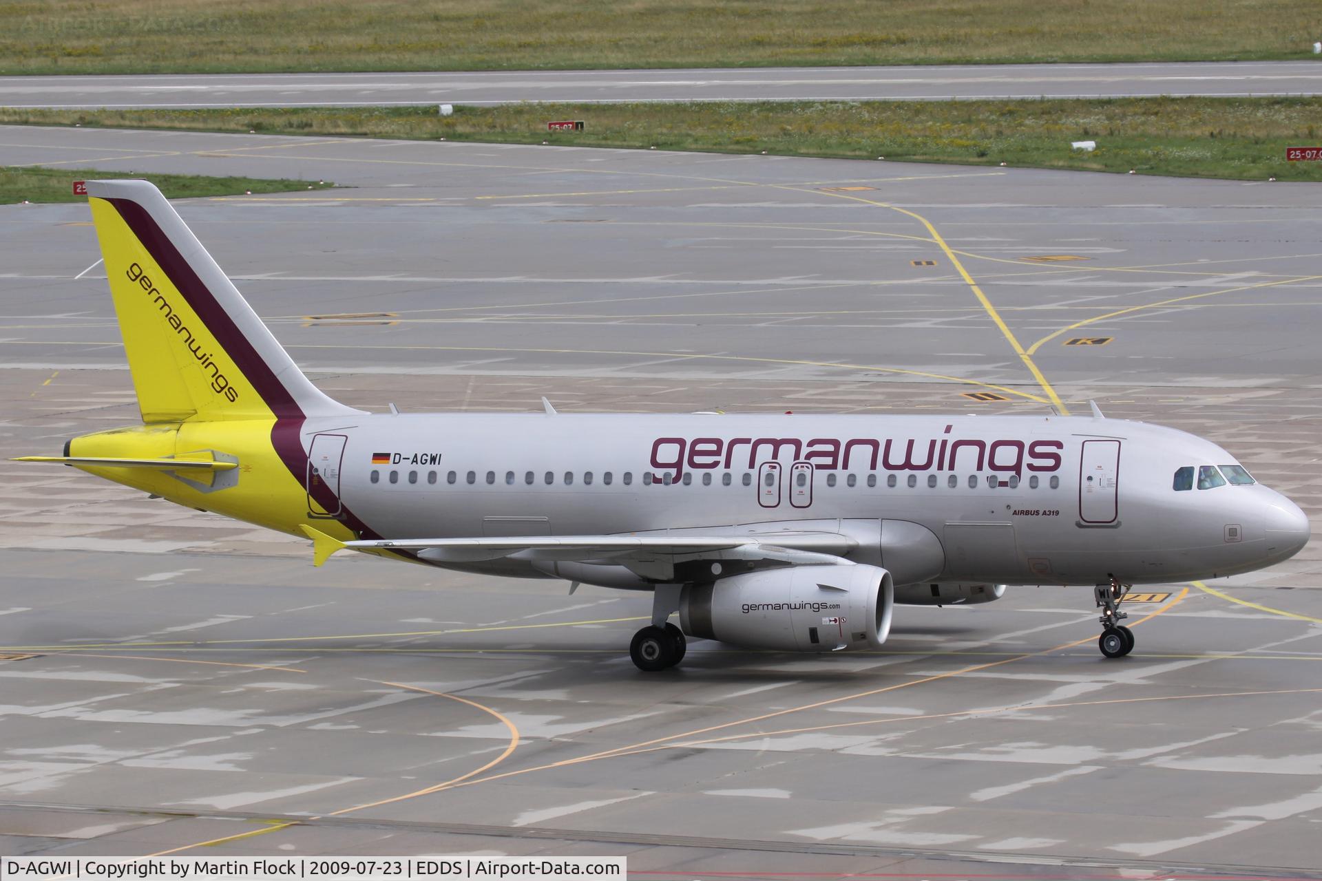 D-AGWI, 2008 Airbus A319-132 C/N 3358, .....