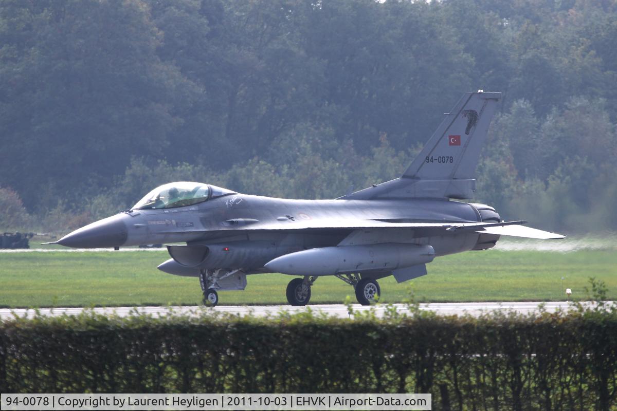 94-0078, TAI (Turkish Aerospace Industries) F-16C Fighting Falcon C/N HC-42, Exercise Steadfast Noon 2011