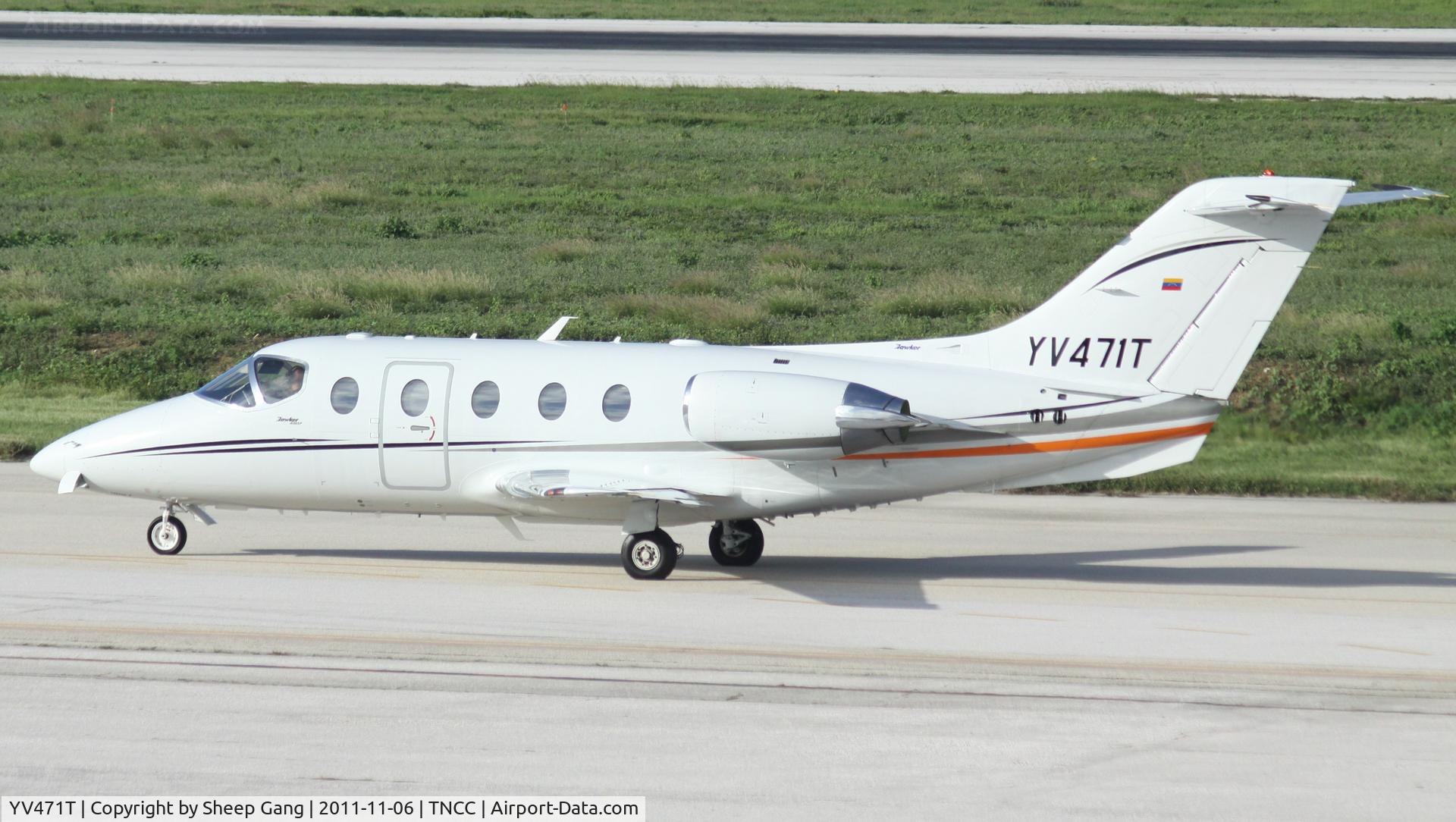 YV471T, Hawker Beechcraft 400A Beechjet C/N RK-593, YV471T at TNCC
