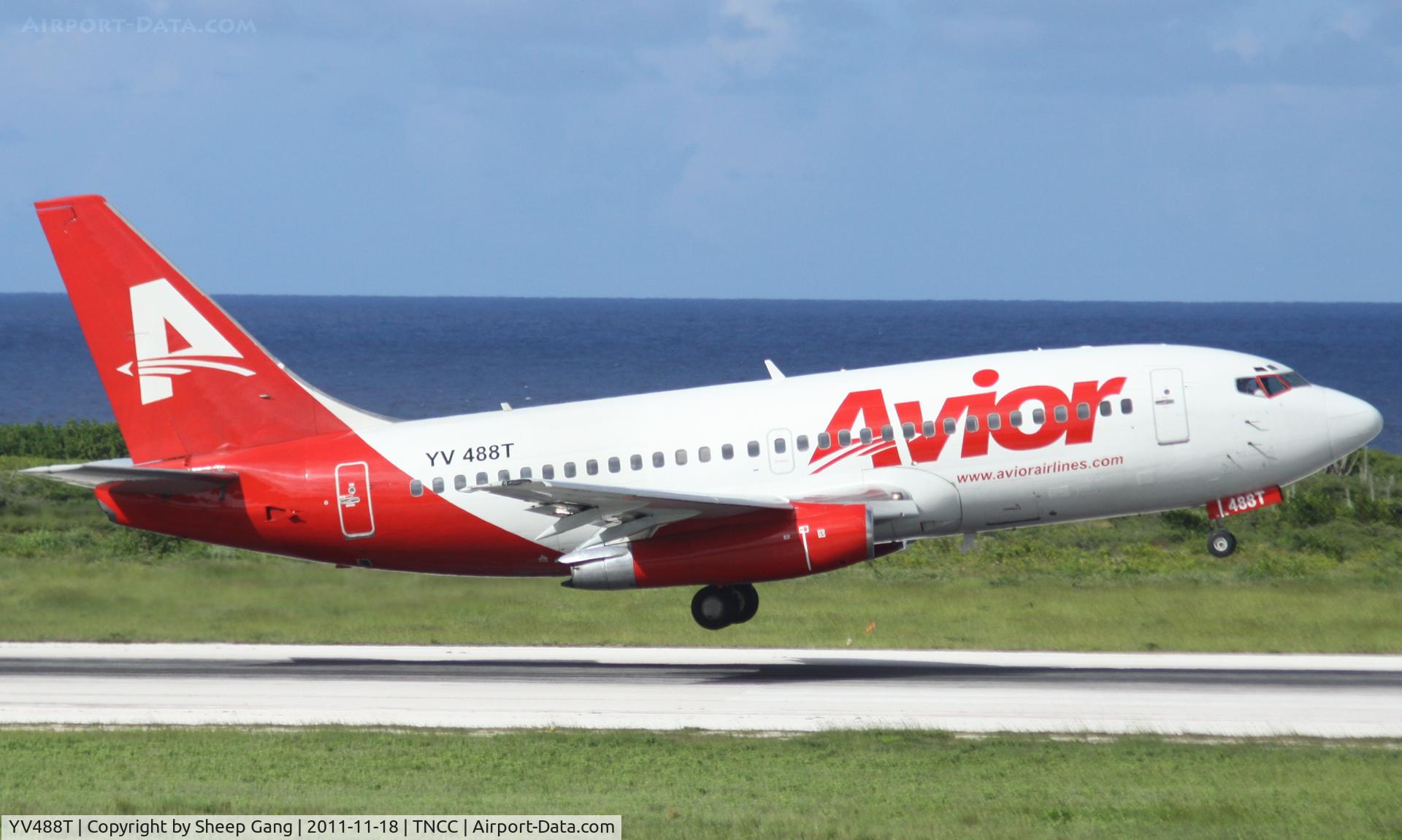 YV488T, 1987 Boeing 737-2Y5 C/N 23848, yv488t at TNCC