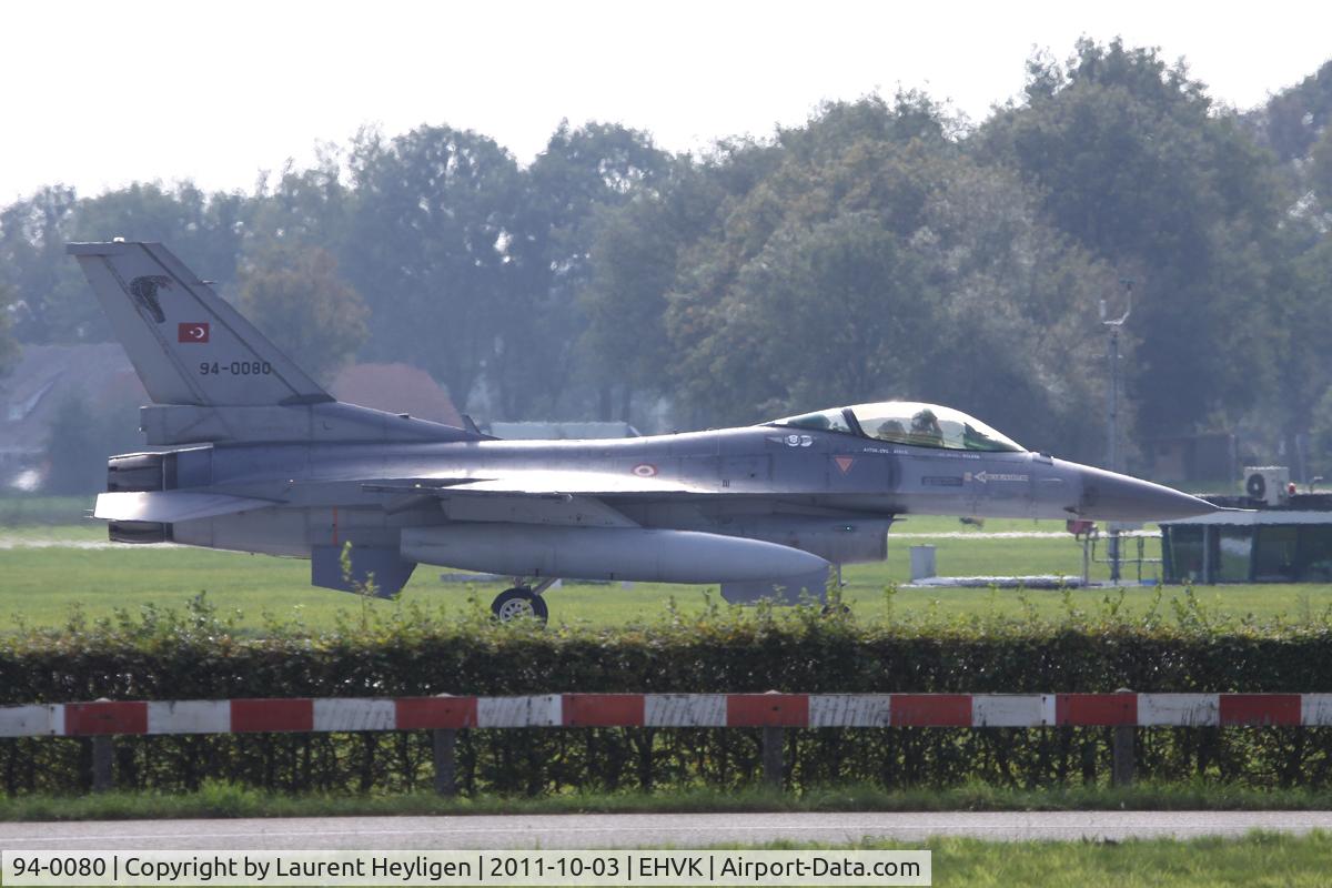 94-0080, TAI (Turkish Aerospace Industries) F-16C Fighting Falcon C/N HC-44, Exercise Steadfast Noon 2011