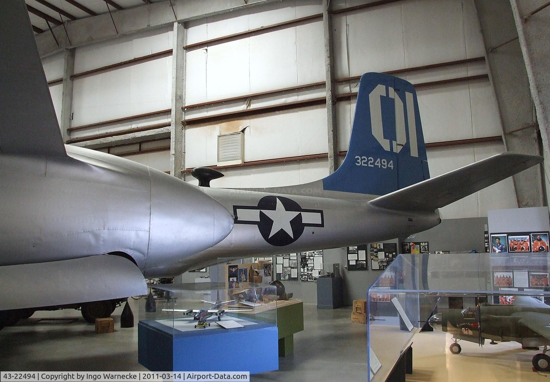 43-22494, 1943 Douglas A-26C Invader C/N 18641, Douglas A-26C Invader at the Pima Air & Space Museum, Tucson AZ