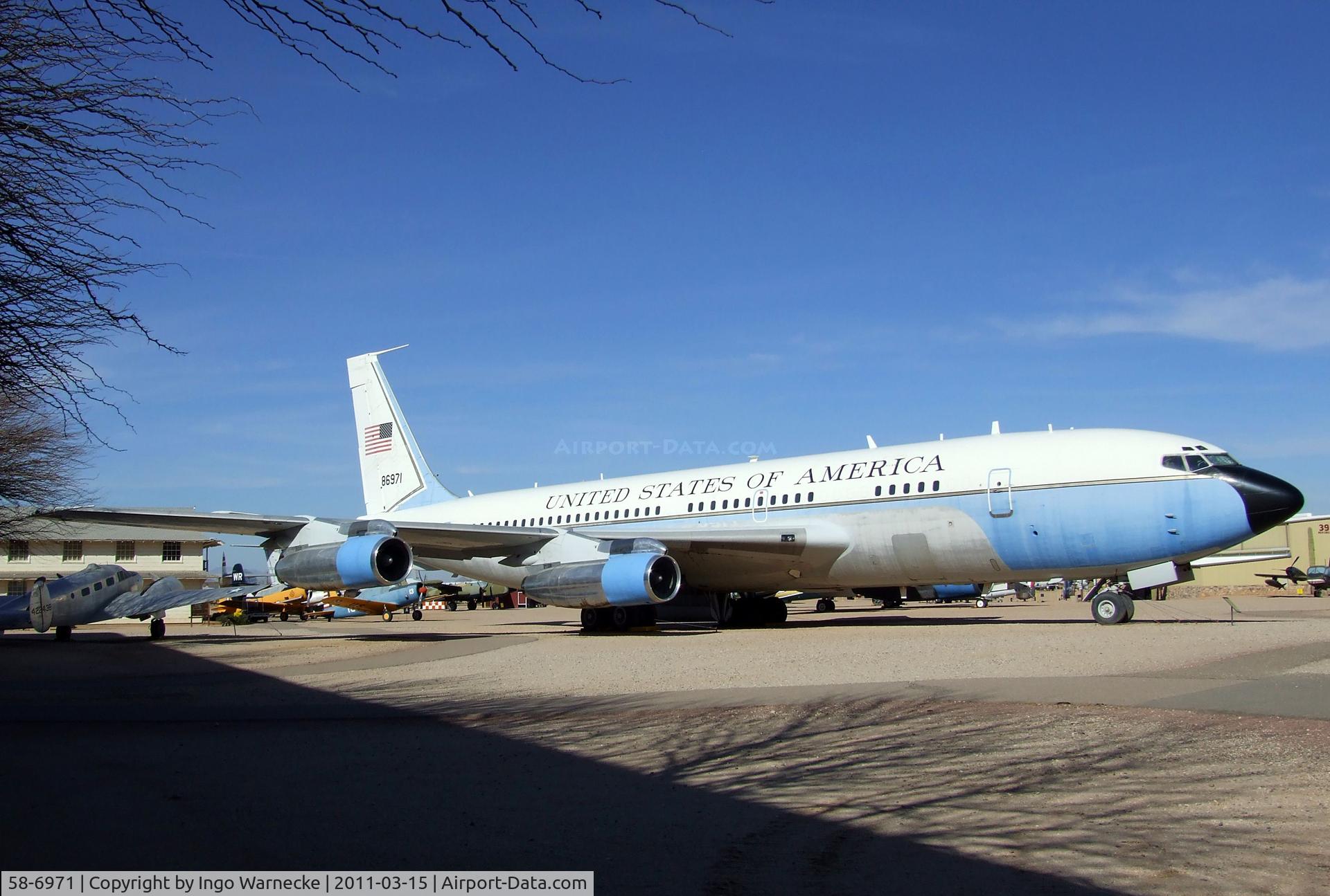 58-6971, 1959 Boeing VC-137B C/N 17926/40, Boeing VC-137B at the Pima Air & Space Museum, Tucson AZ