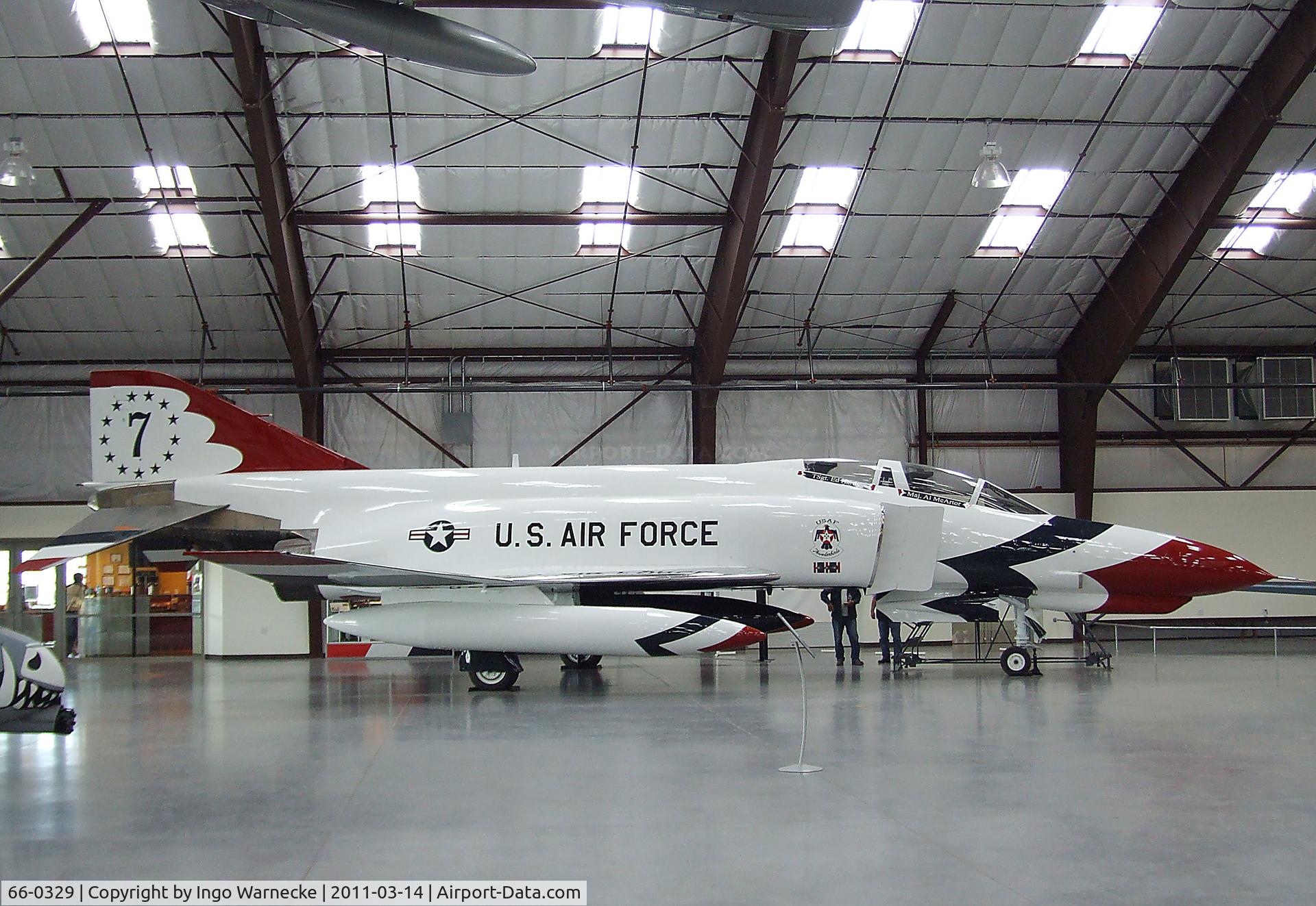 66-0329, 1966 McDonnell NF-4E Phantom C/N 2604, McDonnell Douglas NF-4E Phantom II at the Pima Air & Space Museum, Tucson AZ