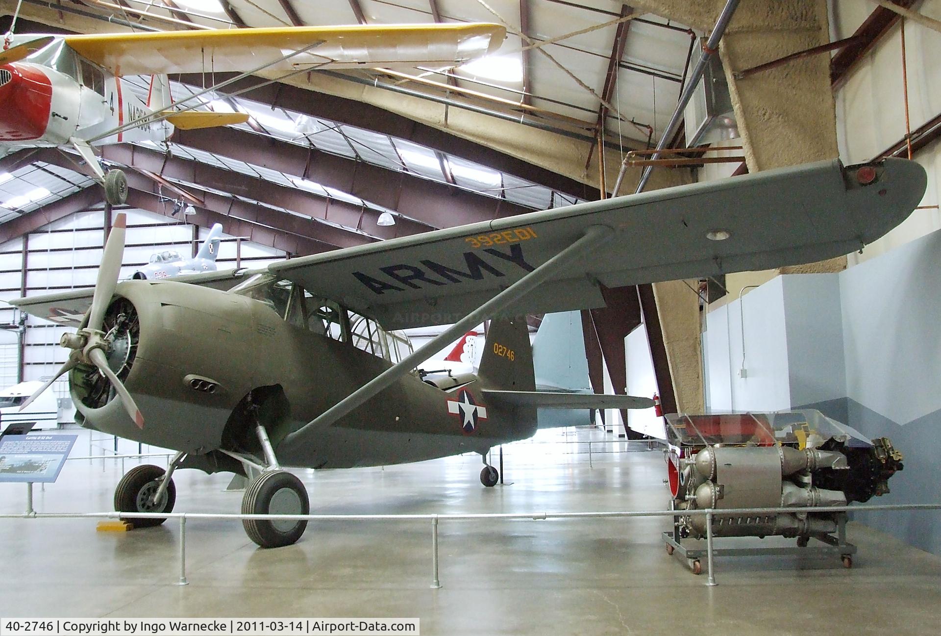 40-2746, 1940 Curtiss-Wright O-52 Owl C/N 14279, Curtiss O-52 Owl at the Pima Air & Space Museum, Tucson AZ