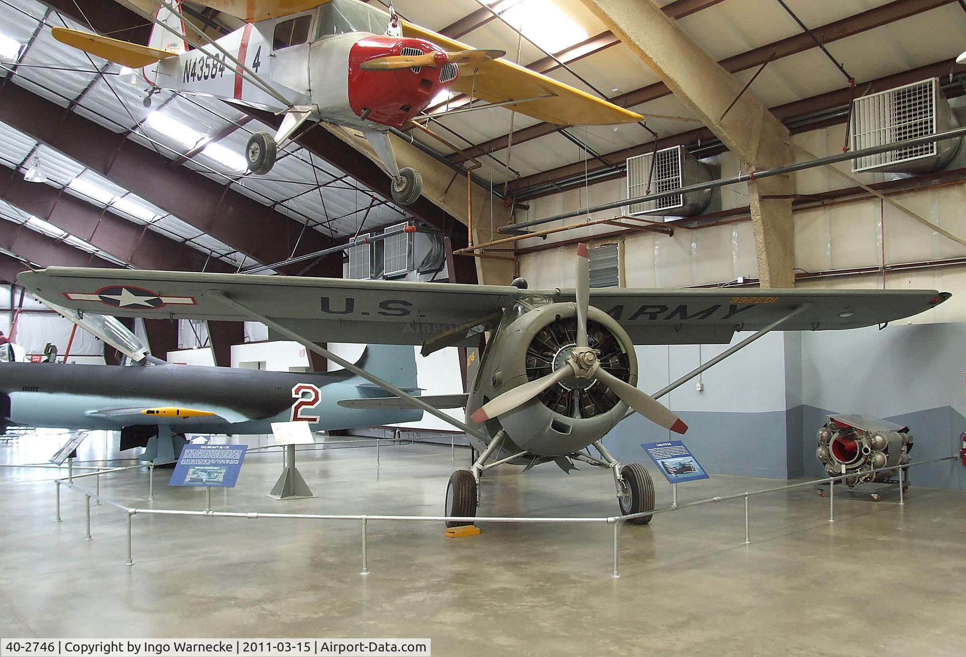 40-2746, 1940 Curtiss-Wright O-52 Owl C/N 14279, Curtiss O-52 Owl at the Pima Air & Space Museum, Tucson AZ