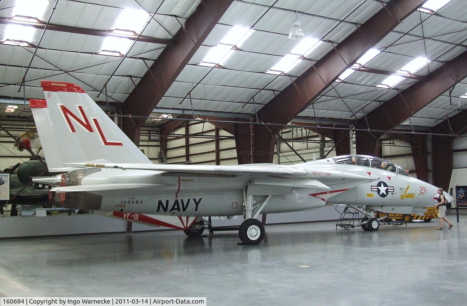 160684, Grumman F-14A Tomcat C/N 303, Grumman F-14A Tomcat at the Pima Air & Space Museum, Tucson AZ