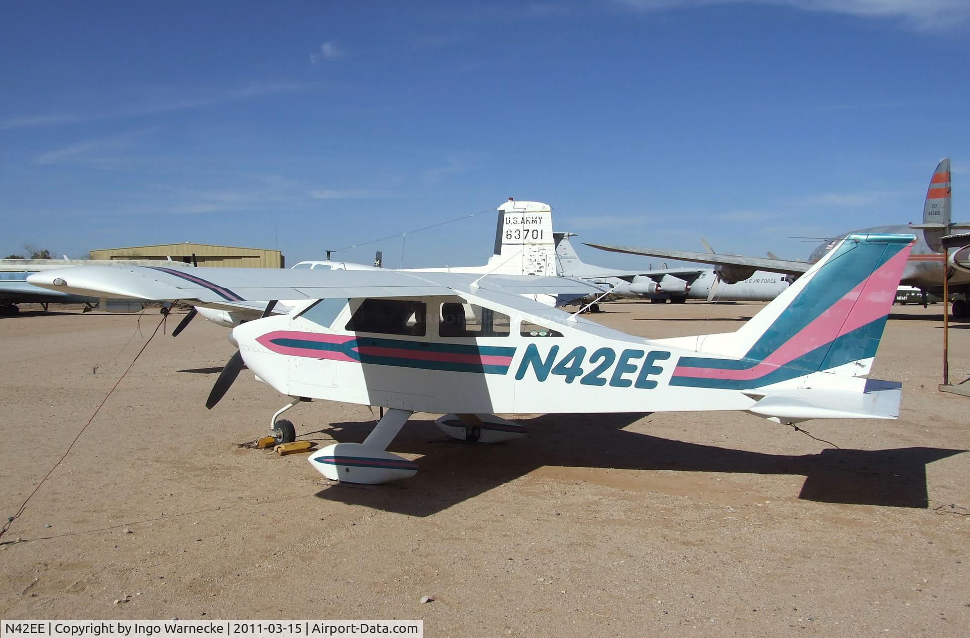 N42EE, Bede BD-4 C/N 382, Bede (Hartman / Wright) BD-4 at the Pima Air & Space Museum, Tucson AZ