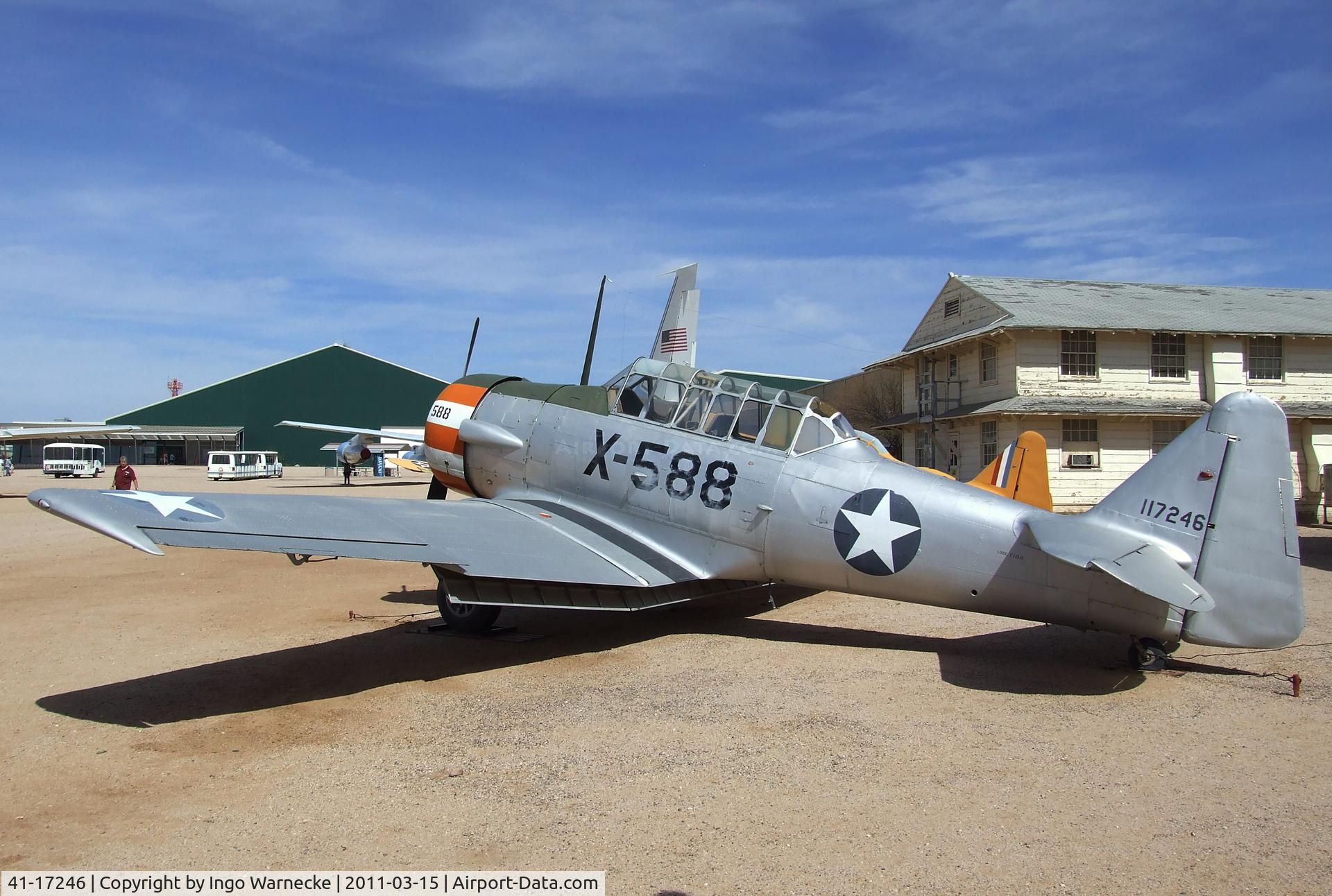 41-17246, 1949 North American T-6G Texan C/N 168-12, North American AT-6G Texan at the Pima Air & Space Museum, Tucson AZ